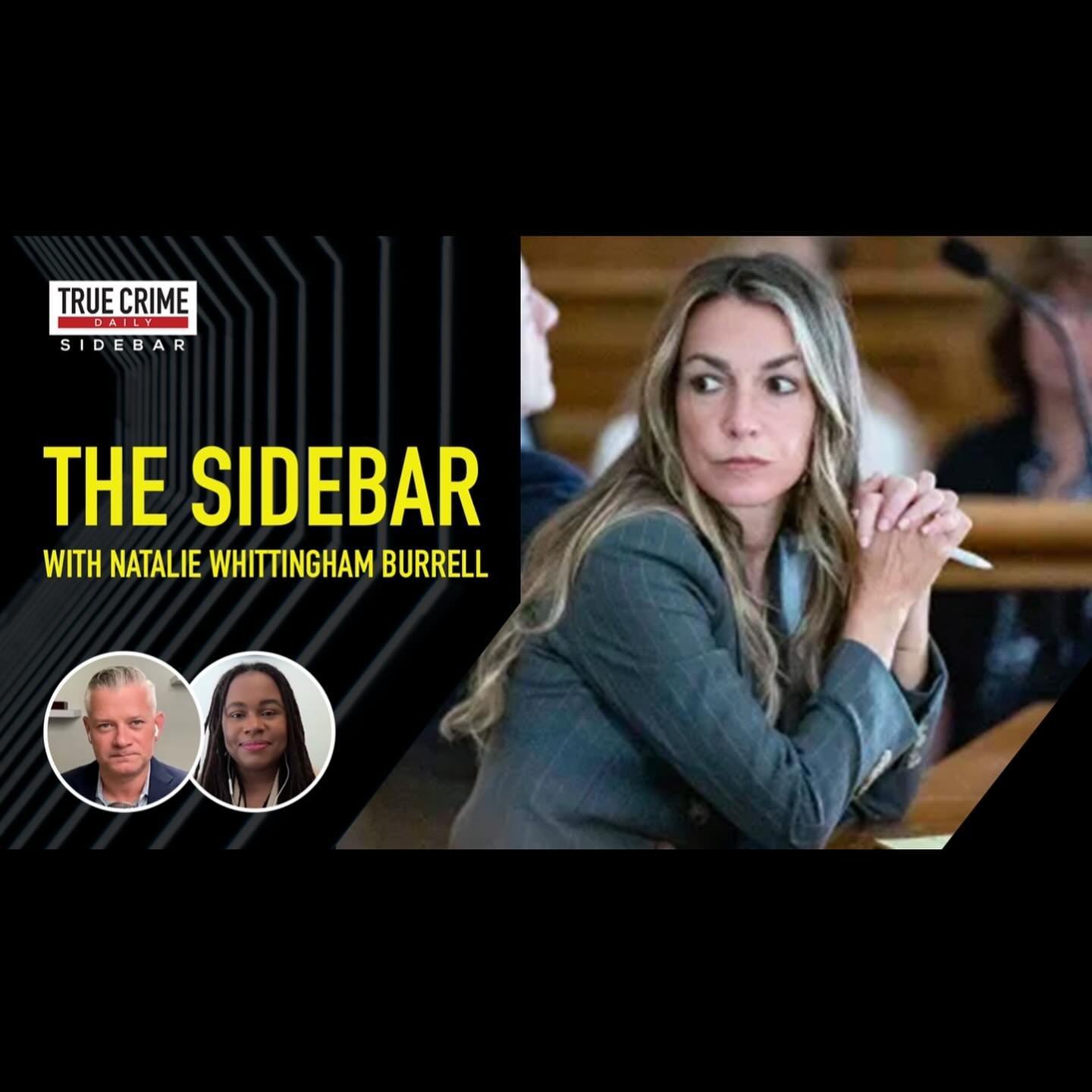 So glad to have @natalielawyerchickyoutube back on @crimewatchdaily #Sidebar to help me break down #KarenRead&rsquo;s ongoing trial for the death of her police officer boyfriend, a father charged with his 6-year-old son&rsquo;s murder after he allege