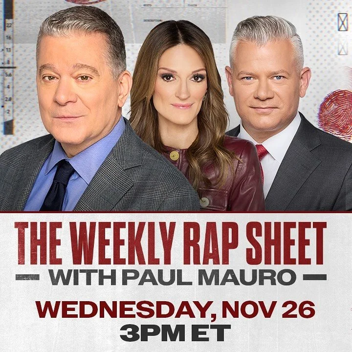 I&rsquo;m excited to share that I&rsquo;ll be co-hosting @foxnation&rsquo;s new weekly true crime show, The Weekly Rap Sheet, with @donnarotunno and Paul Mauro! We&rsquo;ll be breaking down three major cases every week, starting next Wednesday, 11/26