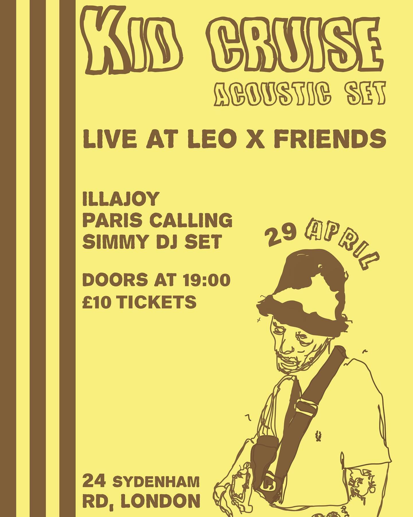 Whats coming up @leo_foood 

29/4 LEOXFRIENDS is back with its usual ambiance, hot food and some beautiful musicans and poets this month. We got something new coming from our resident band @illajoy_ and two artists booked in that our gonna make the n