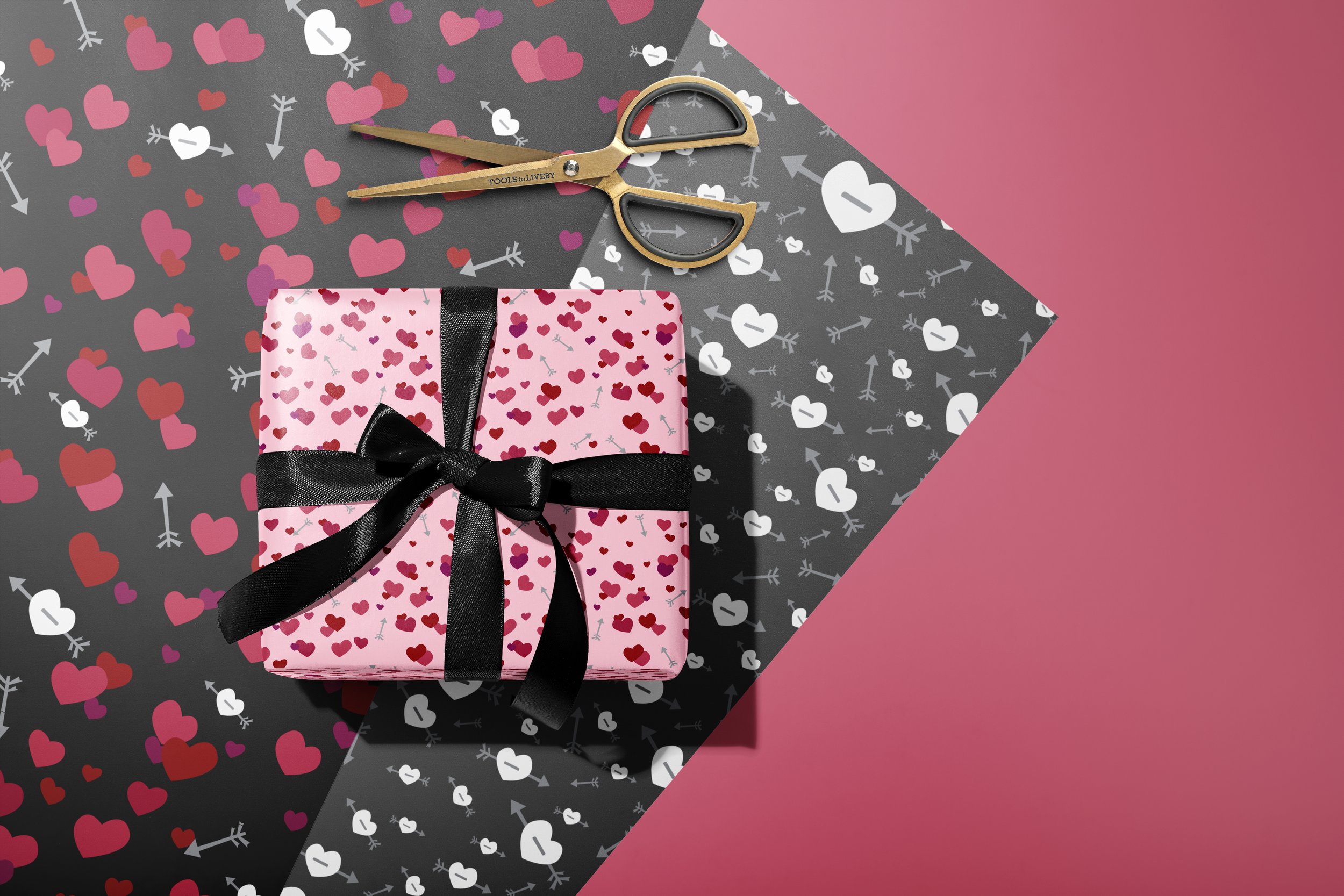 Wrapping Paper | Hearts + Arrows