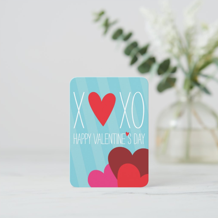 Mini Valentine | XOXO Blue