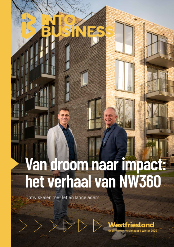 NW360 Vastgoedontwikkeling coverstory in INTO business Westfriesland