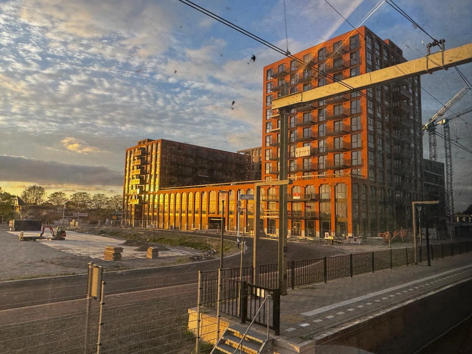 Stationsmeester krijgt steeds meer vorm in het Stationskwartier van Heerhugowaard