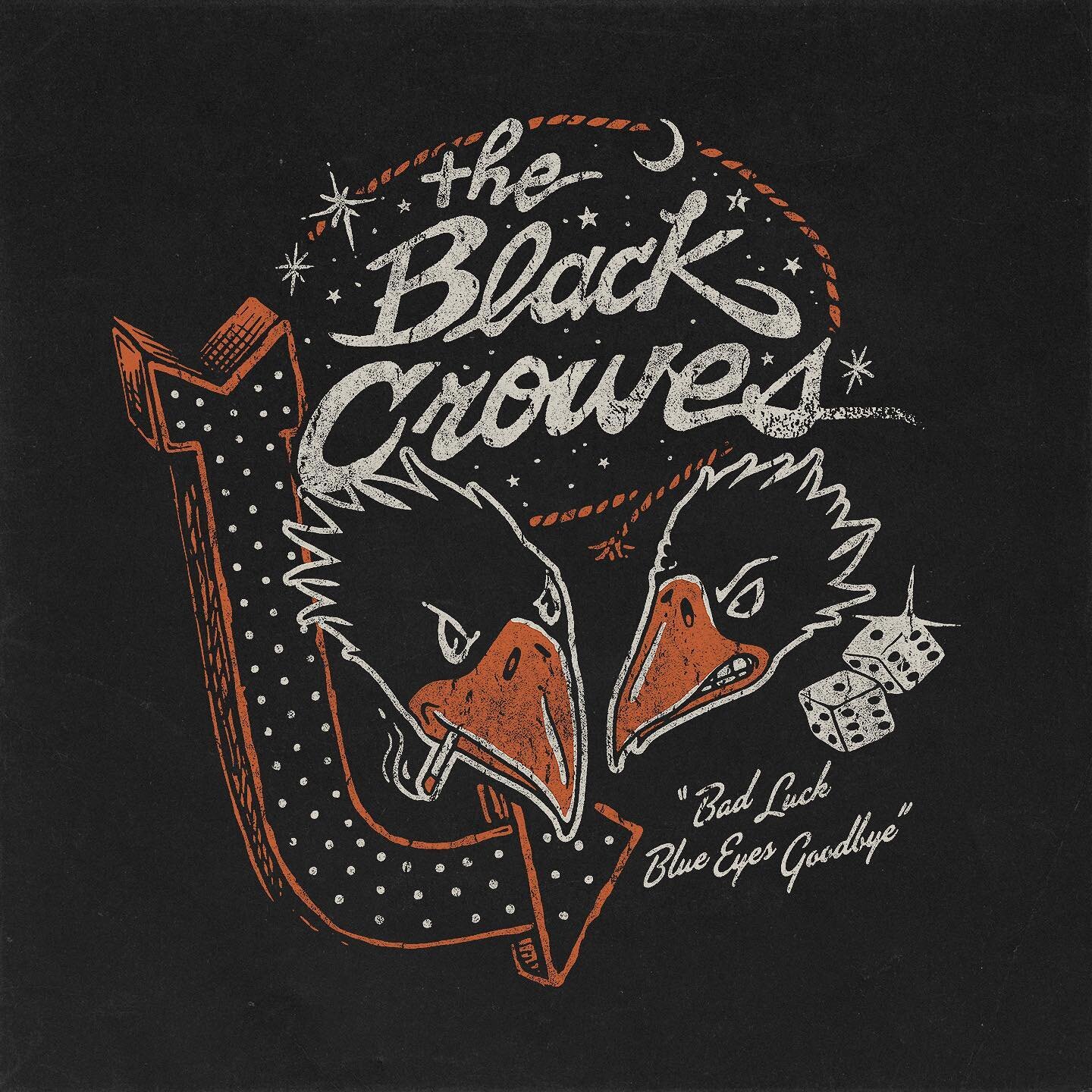 A little bit of bad luck for The Black Crowes. This was sold at their Vegas shows earlier this year and is now available on their web store!