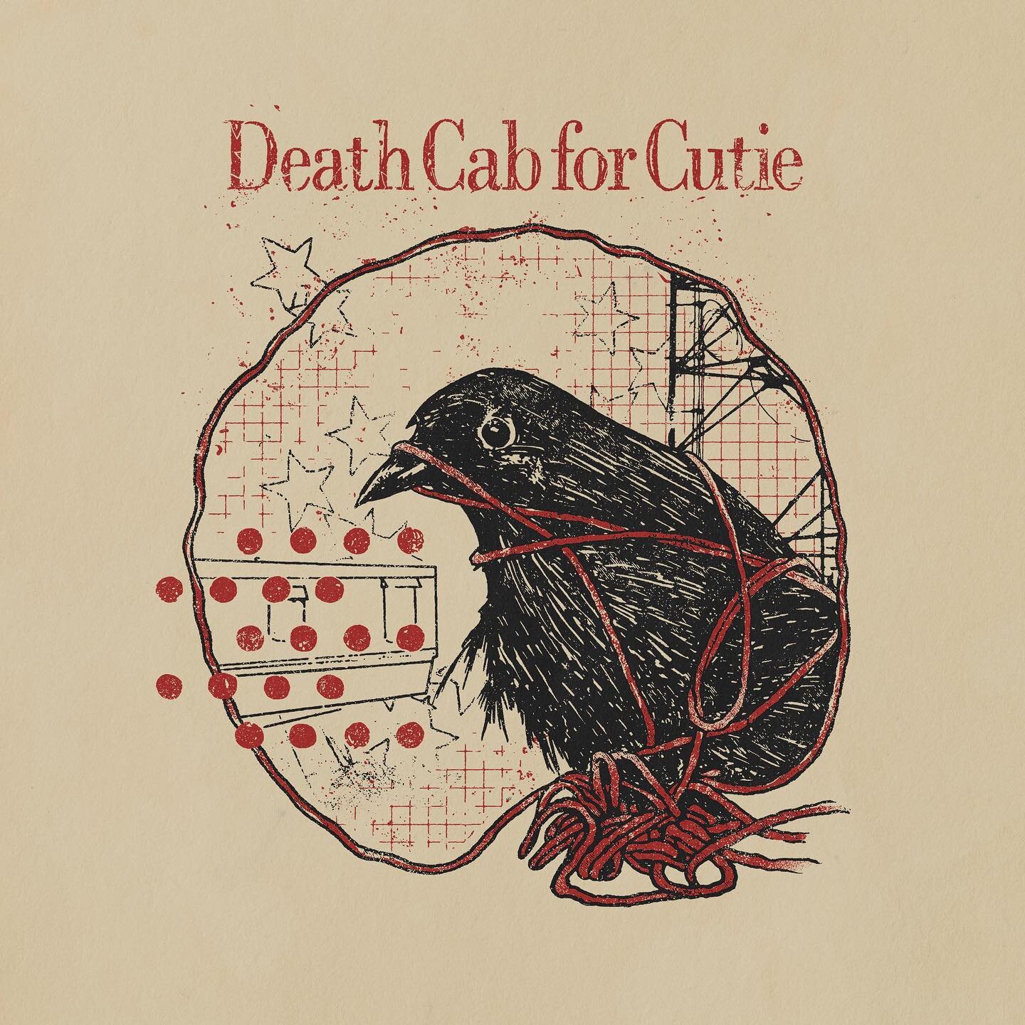 The design I had the honor to create for Death Cab for Cutie&rsquo;s 20th anniversary of Transatlanticism. 

It was fun to dig through the original album packaging and pull bits and pieces from it to form this. Can you spot the hidden &ldquo;20&rdquo