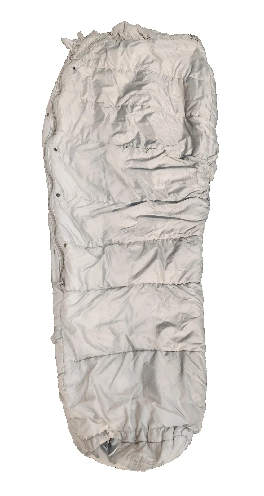 Genuine US Military Intermediate Cold Weather Modular Gray Sleeping Bag USGI Used
