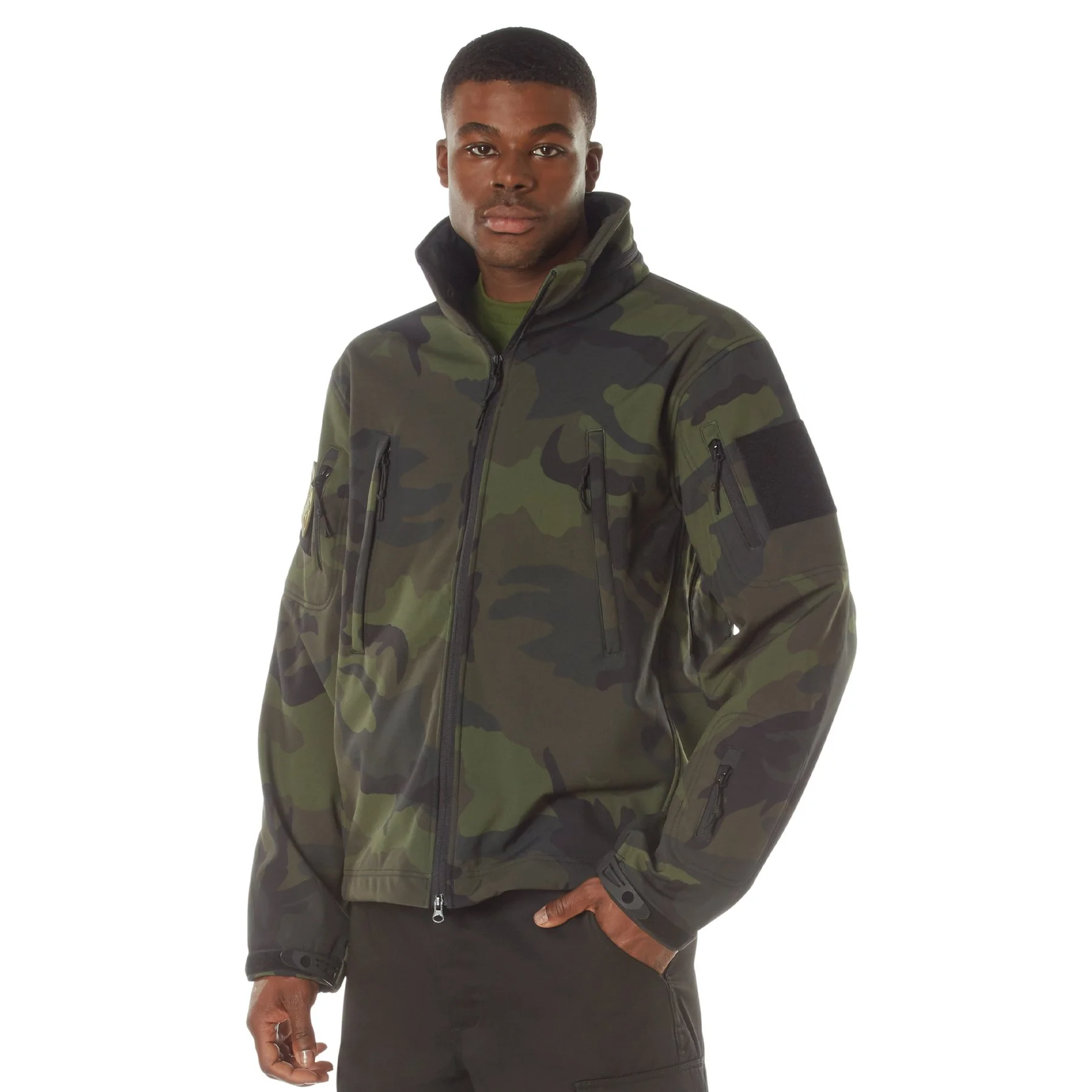 Midnight Camo Special Ops Soft Shell Jacket (New)