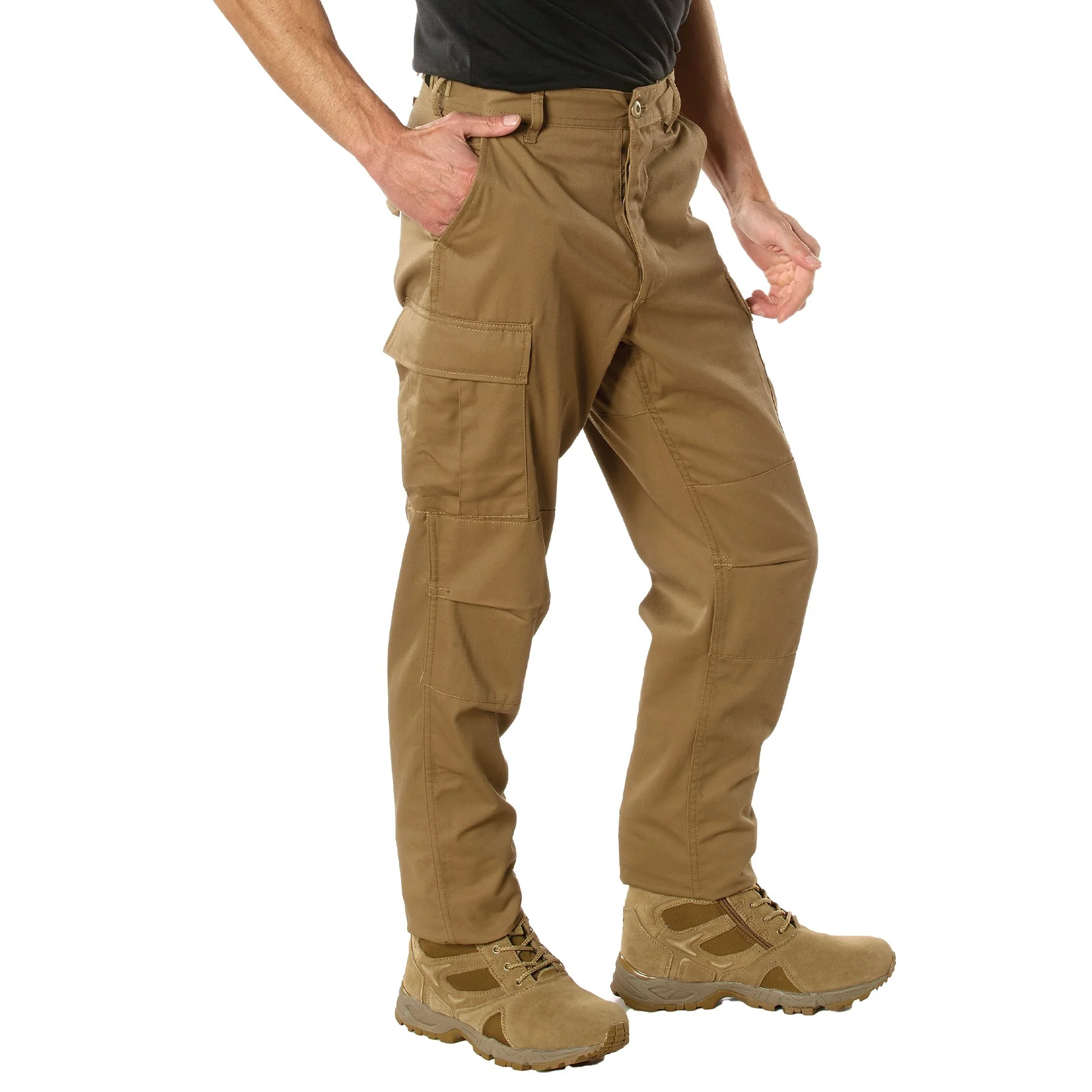 Relaxed Fit Zipper Fly BDU Pants (New)