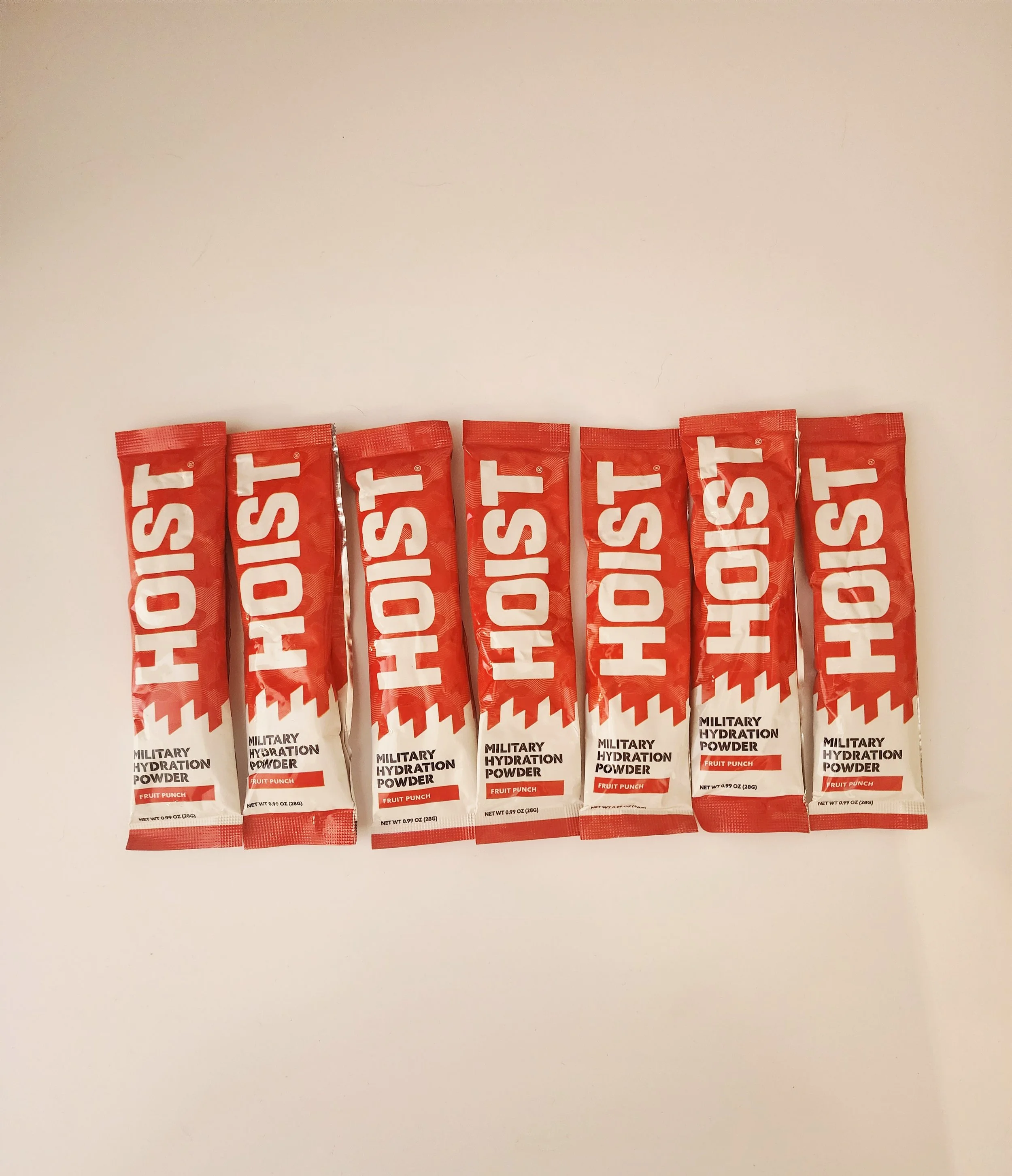 Hoist Military Hydration Powder Stick- Fruit Punch 24 Pack