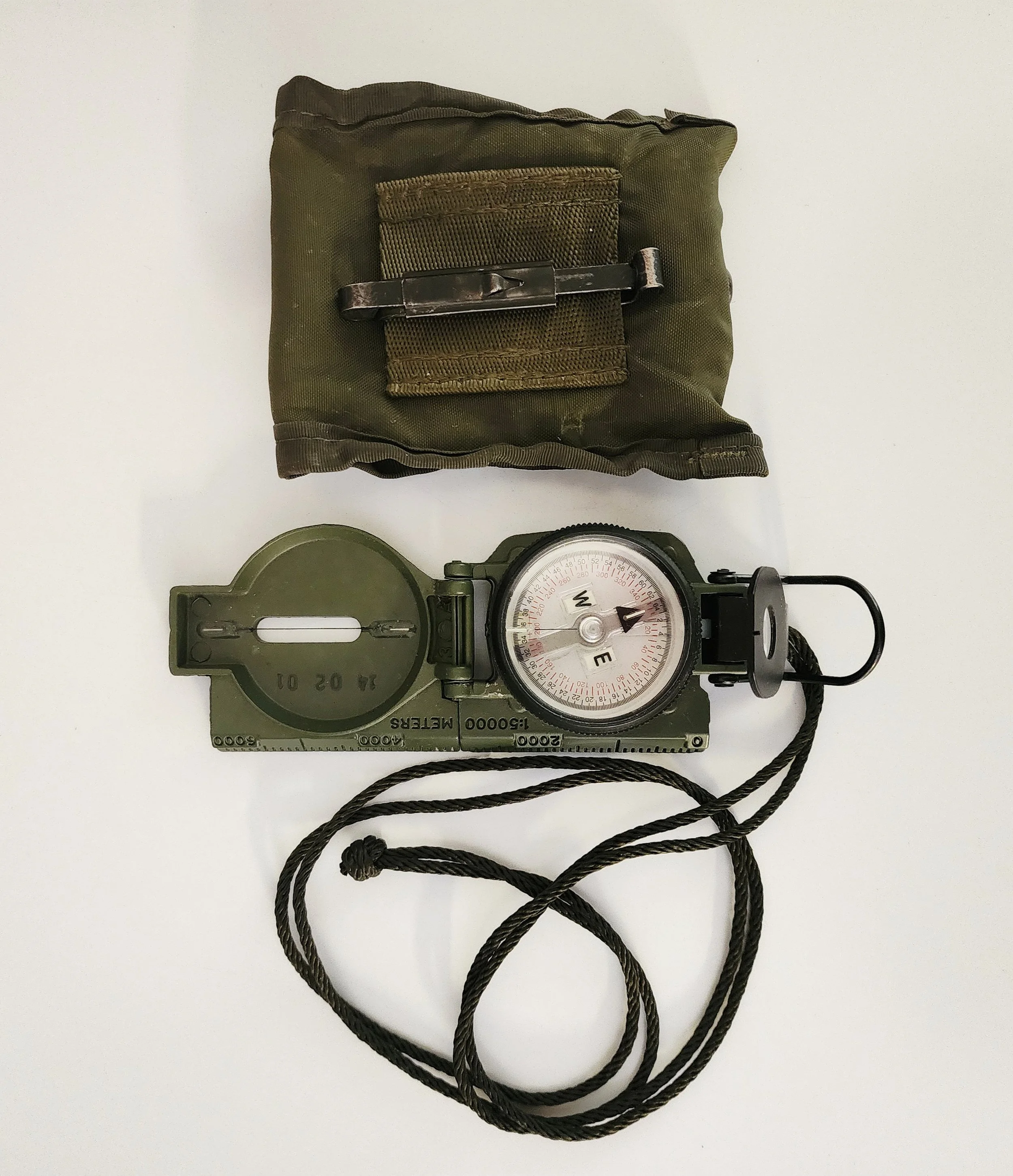 Military Cammenga 3H Tritium Lensatic Magnetic Compass