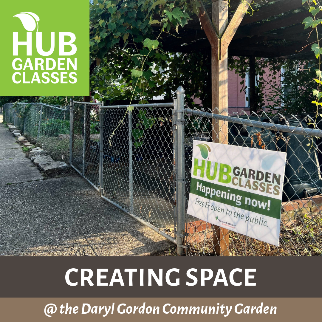 HUB Garden Class: Creating Space