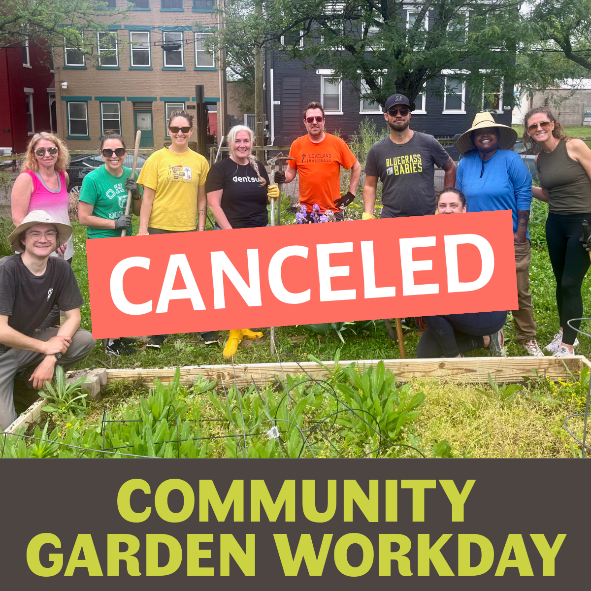 CANCELED: Melrose Medicinal Garden Workday