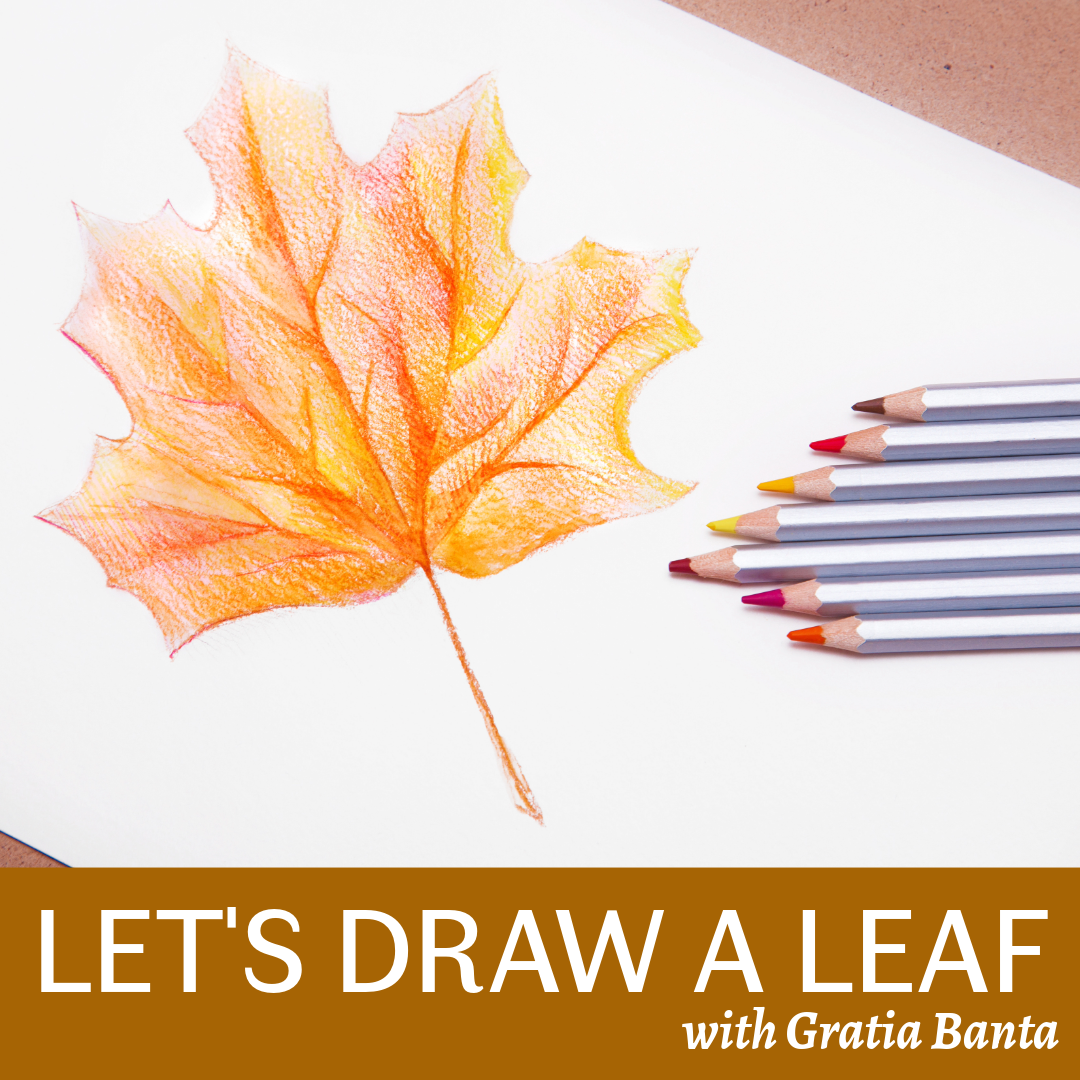 Let's Draw a Leaf: A Botanical Drawing Workshop for Absolute Beginners