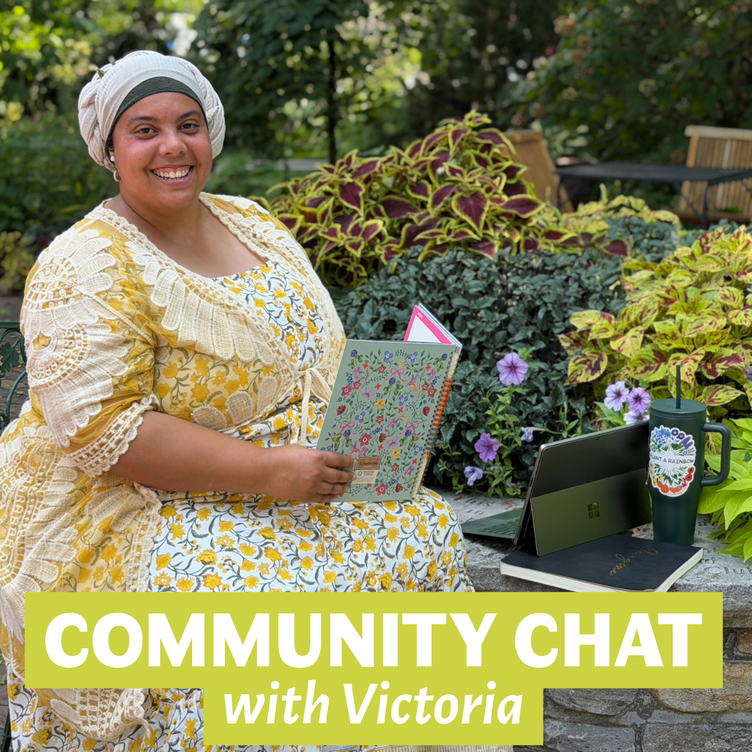 Community Chat with Victoria