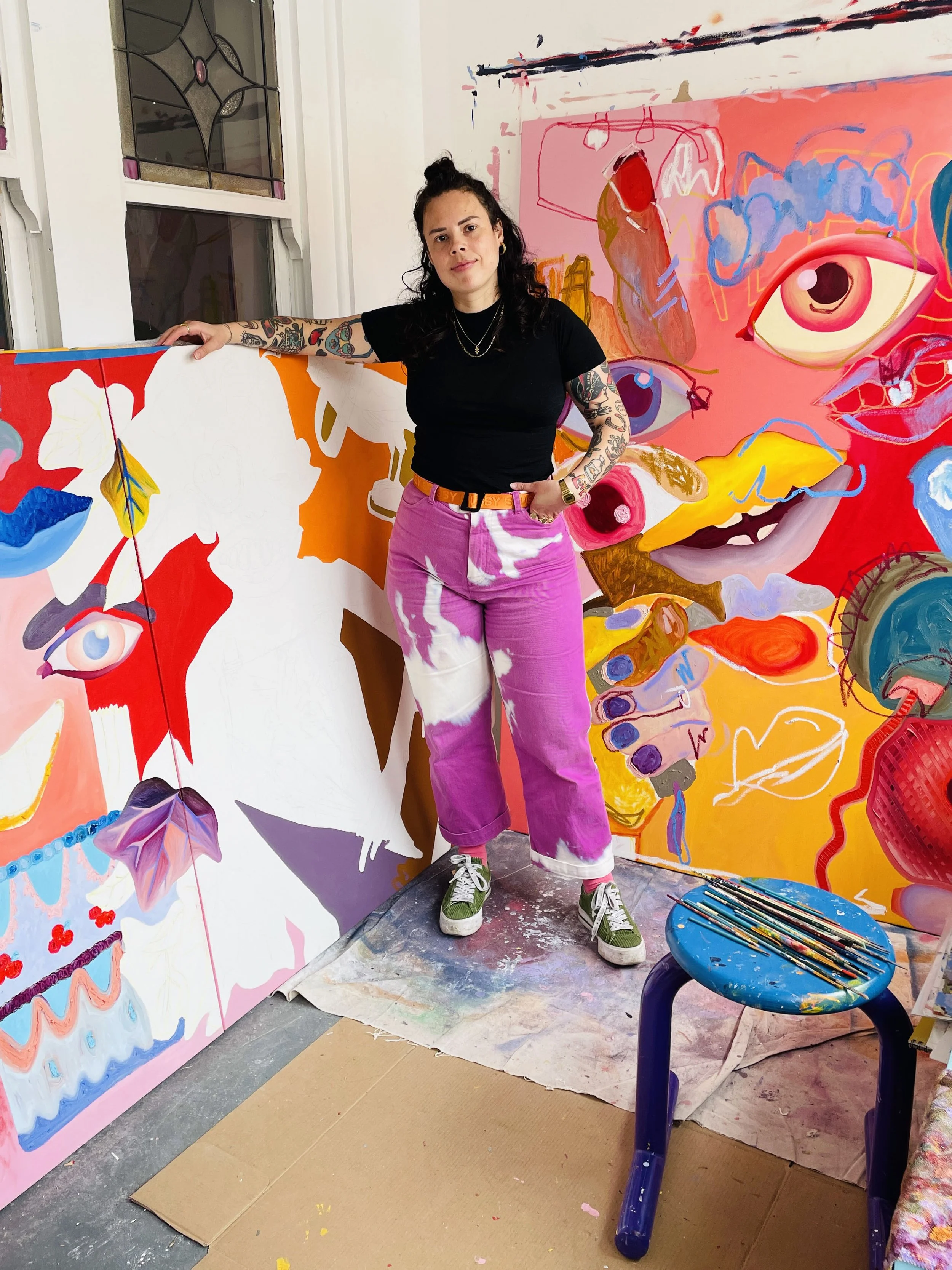 Katie Eraser — Between Painters