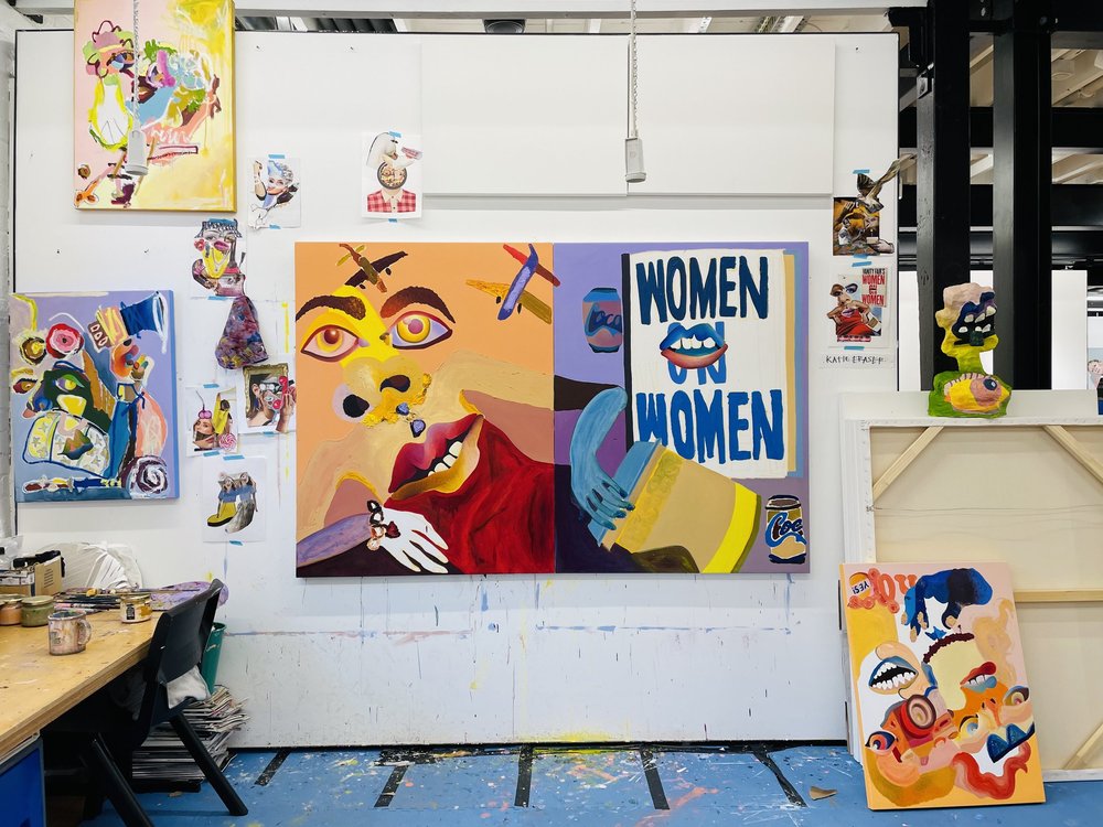 Katie Eraser — Between Painters