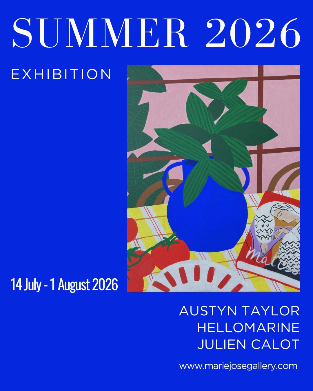 SUMMER 2026, 14 July - 1 August 2026