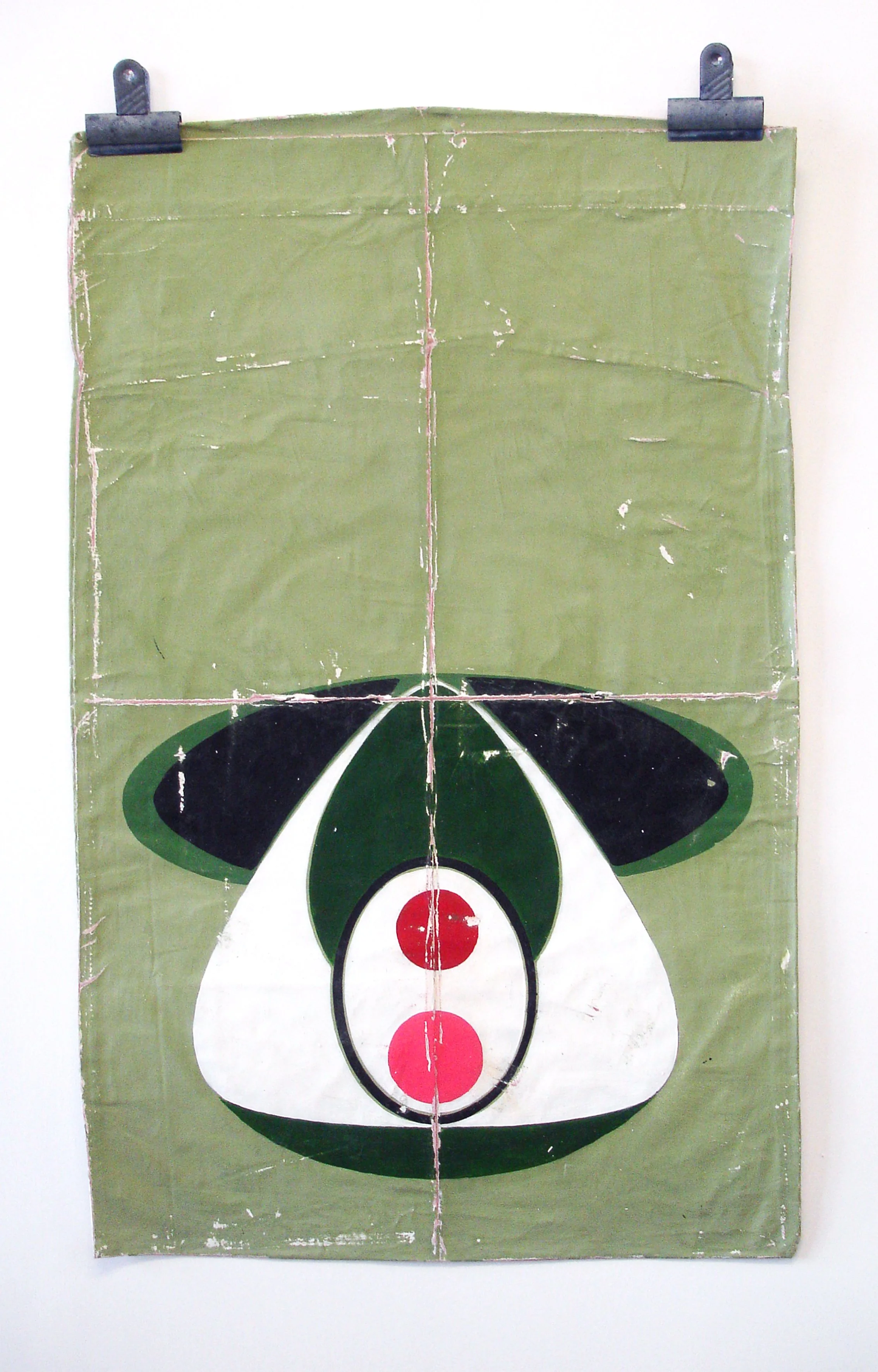Tim Ellis, United in Different Guises CCXII, 2015, acrylic, varnish and cotton, 76 x 48 cm
