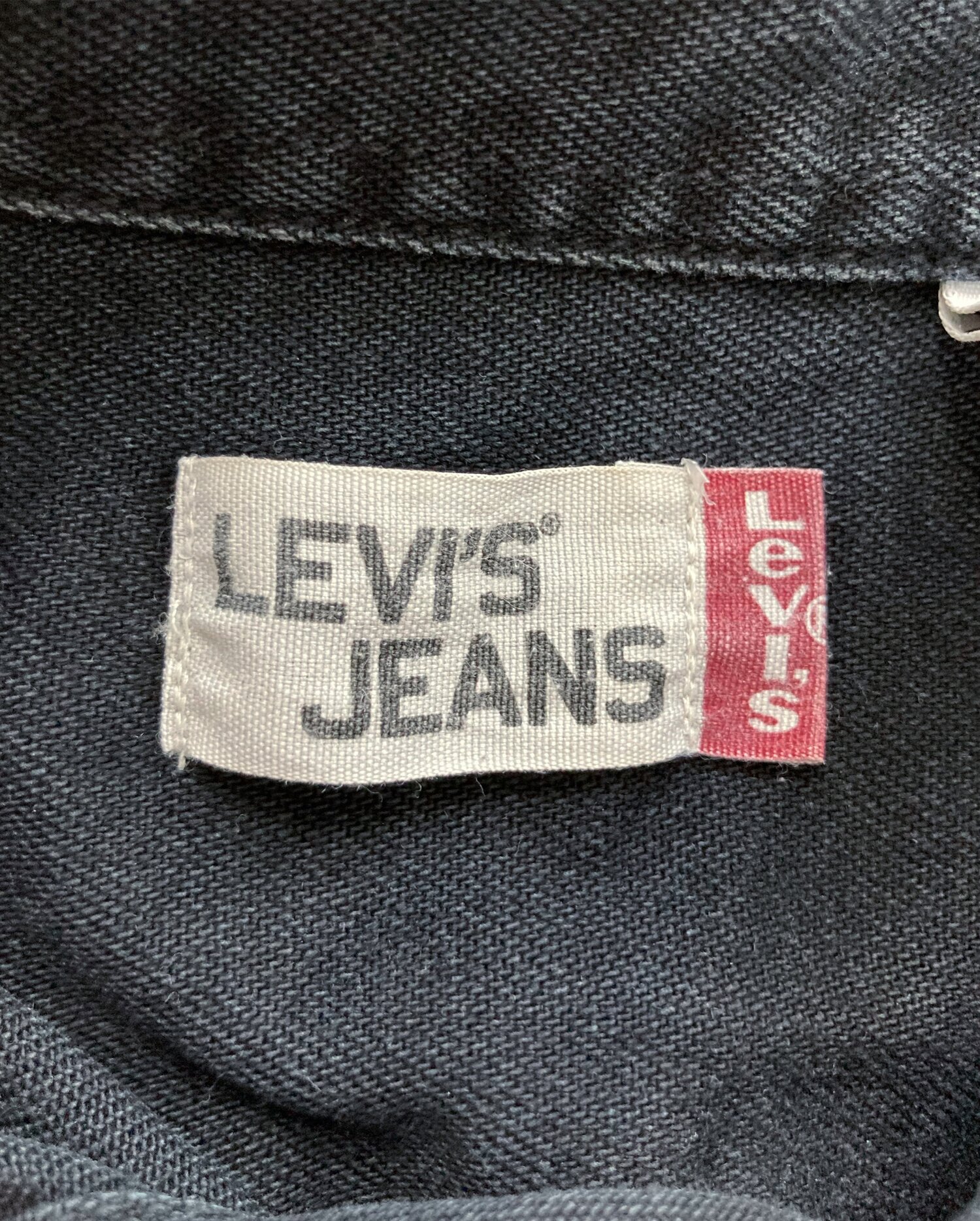 Tremendous have a finger in the pie beggar Vintage Levi's Denim Shirt — slowed (forever)