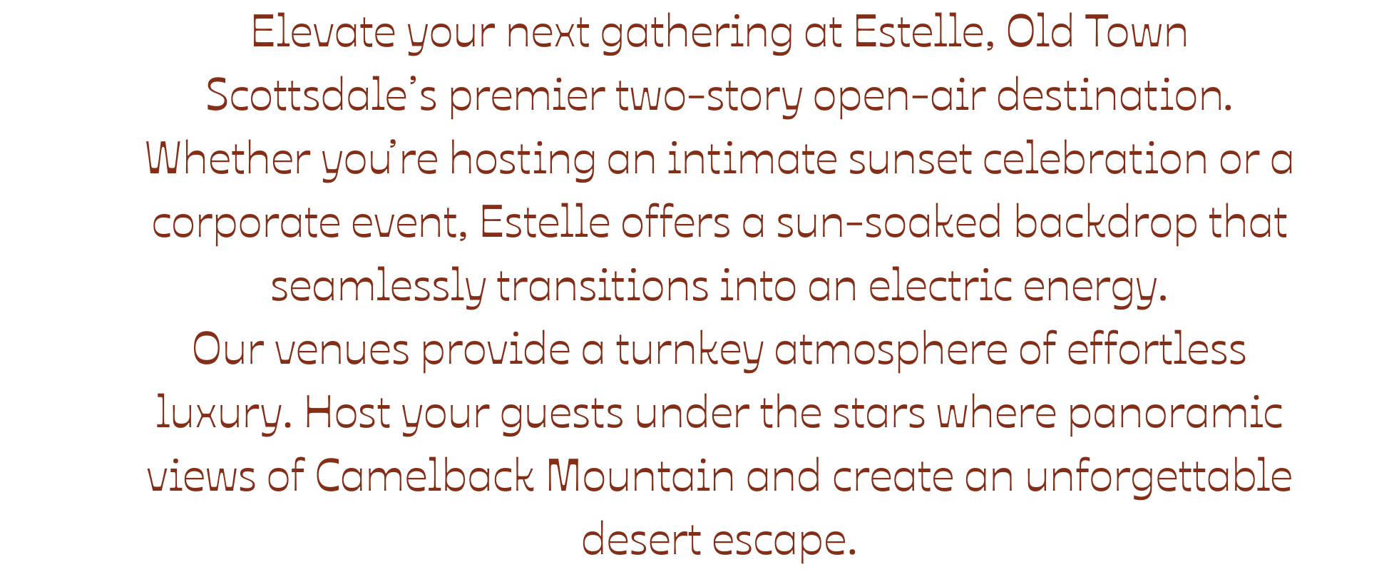 Estelle Scottsdale — Jocque Concepts
