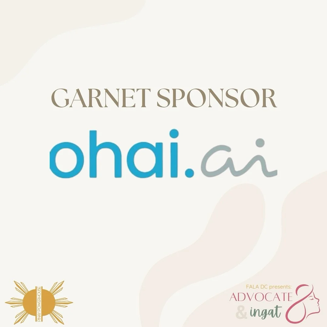 We sincerely appreciate the generous support provided by Ohai ai, First Financial Group, Snell &amp; Wilmer, Expanding Balance Therapy, Pomelo, and Takusake &mdash; our Garnet sponsor. Your contribution has truly made a difference! 💫

#pinaypowerhou