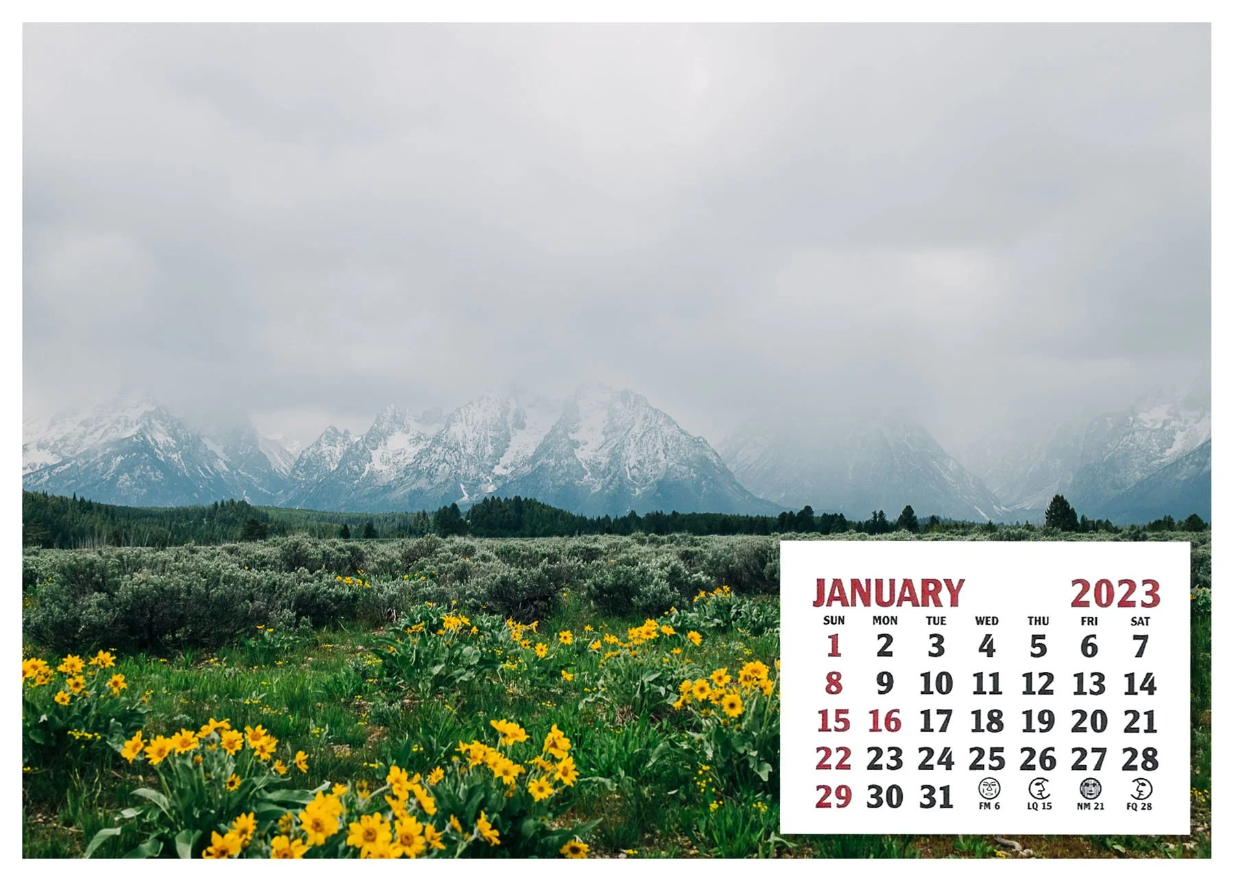2023 Calendar Giveaway