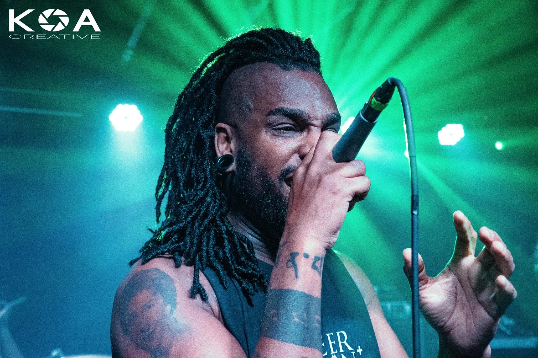 Crispin Earl, "Shred til you're Dead" tour, Riot Room, April 16 2019