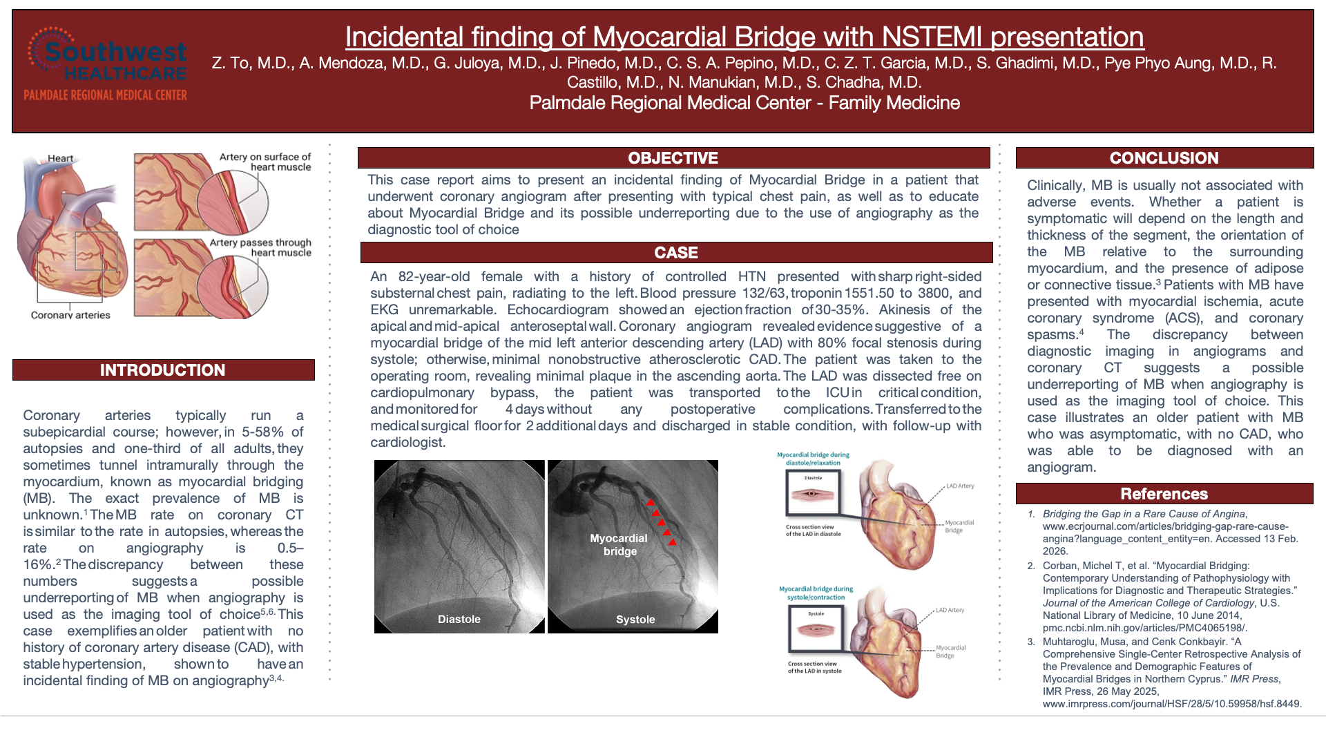 Incidental finding of Myocardial Bridge with NSTEMI presentation  .png