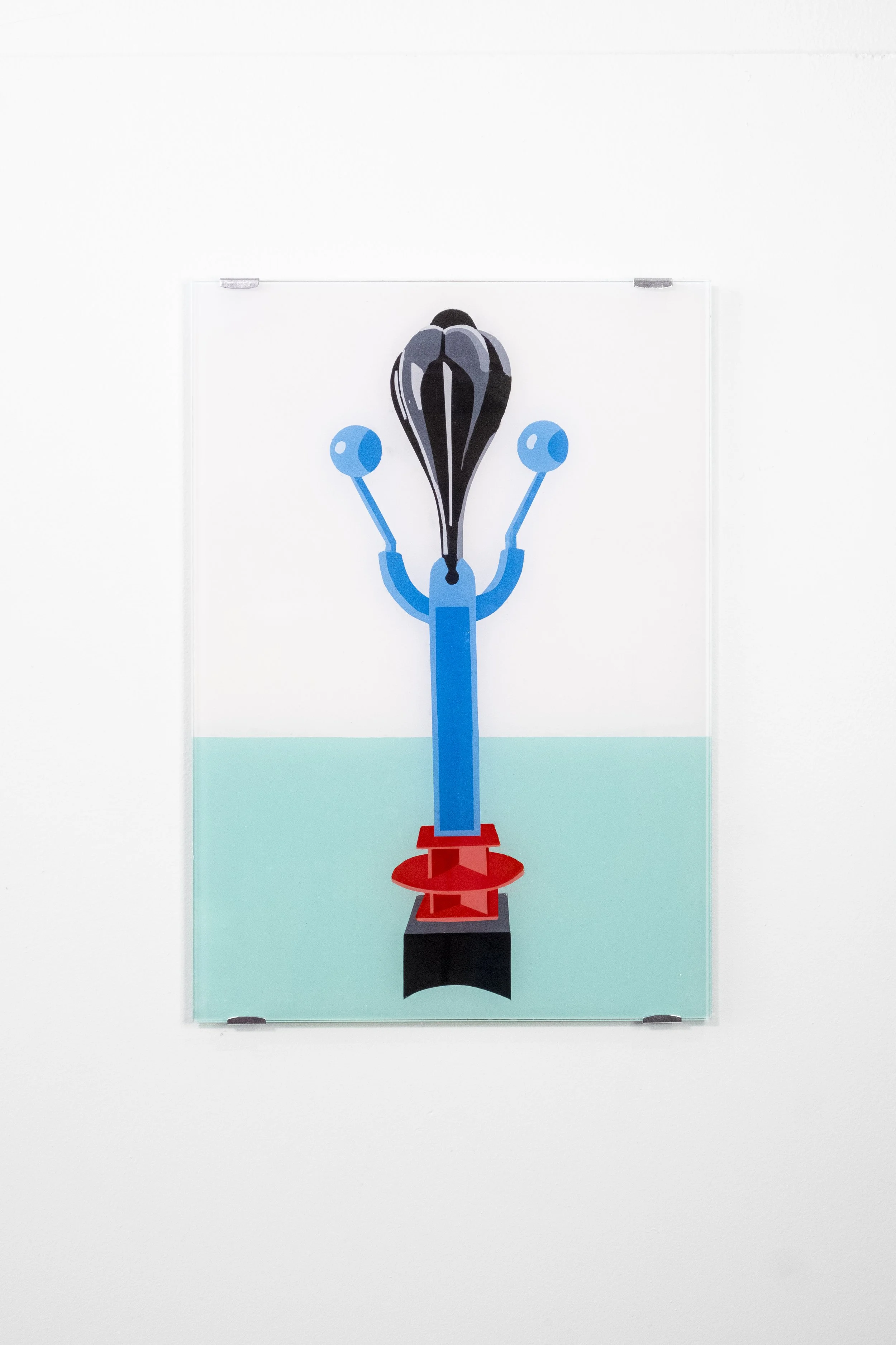 Louise_Paramor_Hoorah!_2023_Paint on glass_60x40cm_Void_Melbourne.jpg