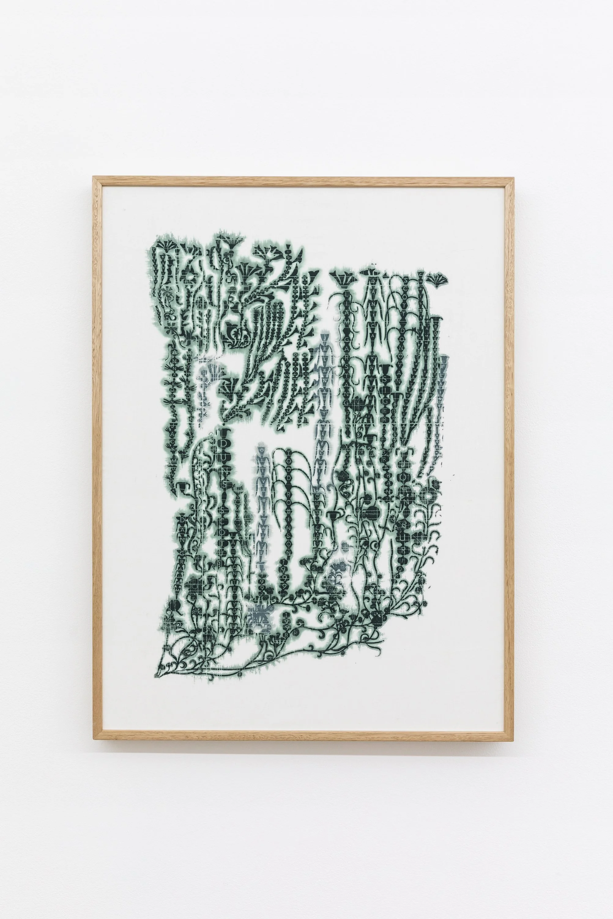 Justin Trendall | Untitled, 2026
Unique state screen print on fabric, 
73 x 54 cm