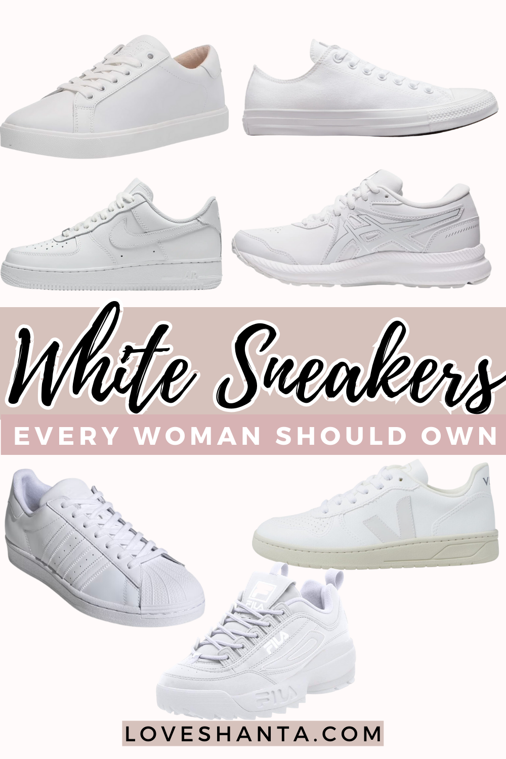 12 Best Affordable Minimalist White Sneakers Every Woman Needs for