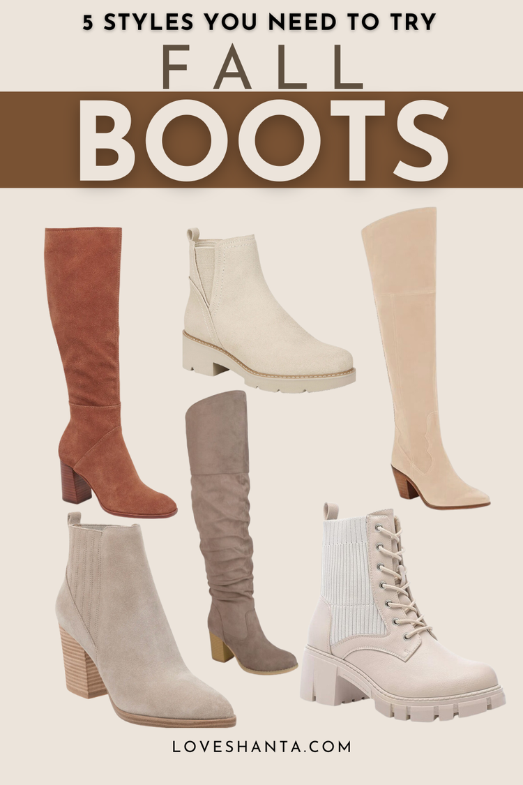 5 MustHave Boots for a Fashionable Fall Season + Where To Shop For