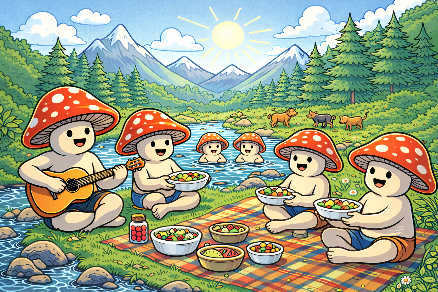 Shroomy Picnic at the Park with The Psychedelic Sound Bath Community