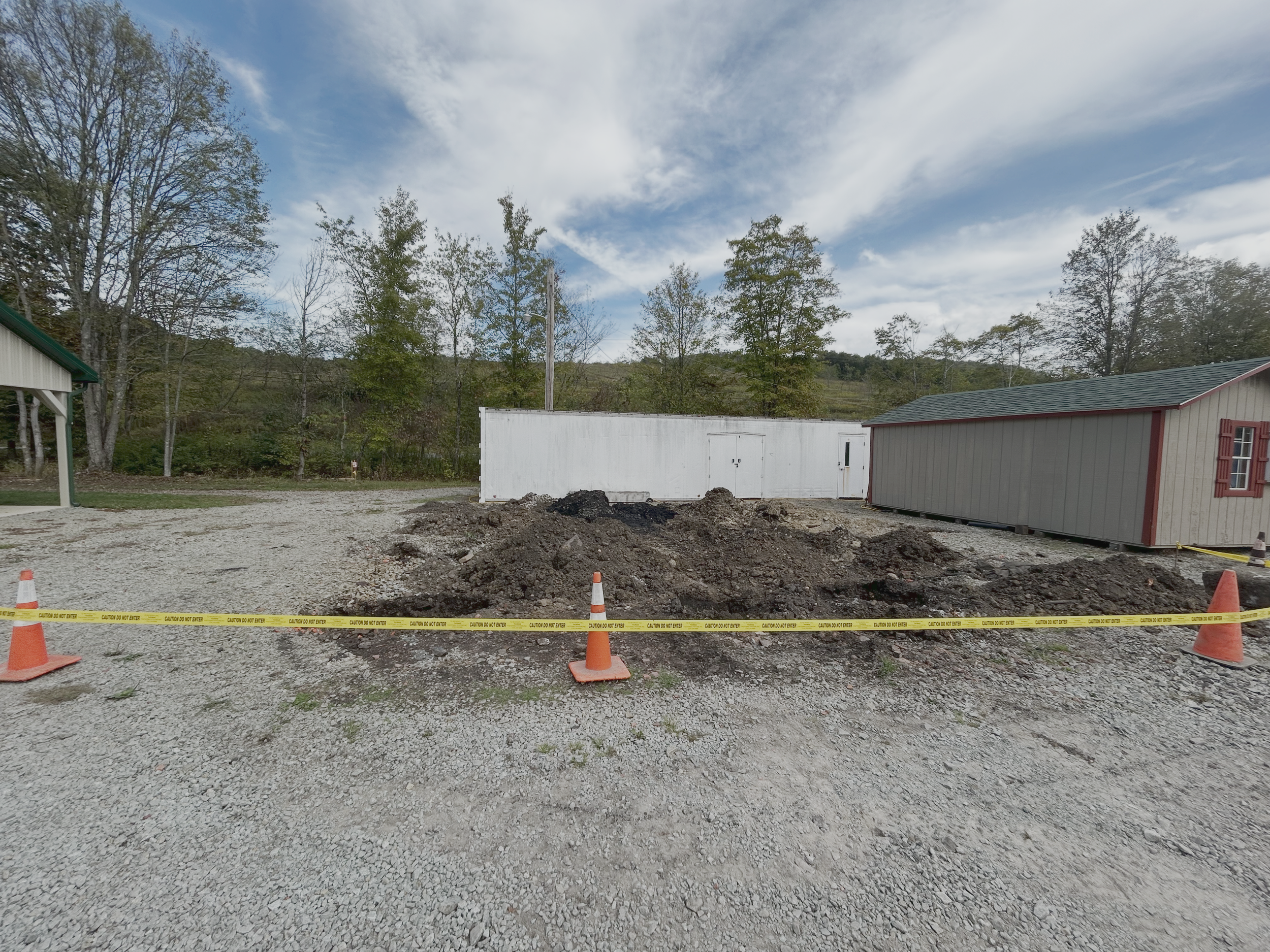New Storage Building Construction