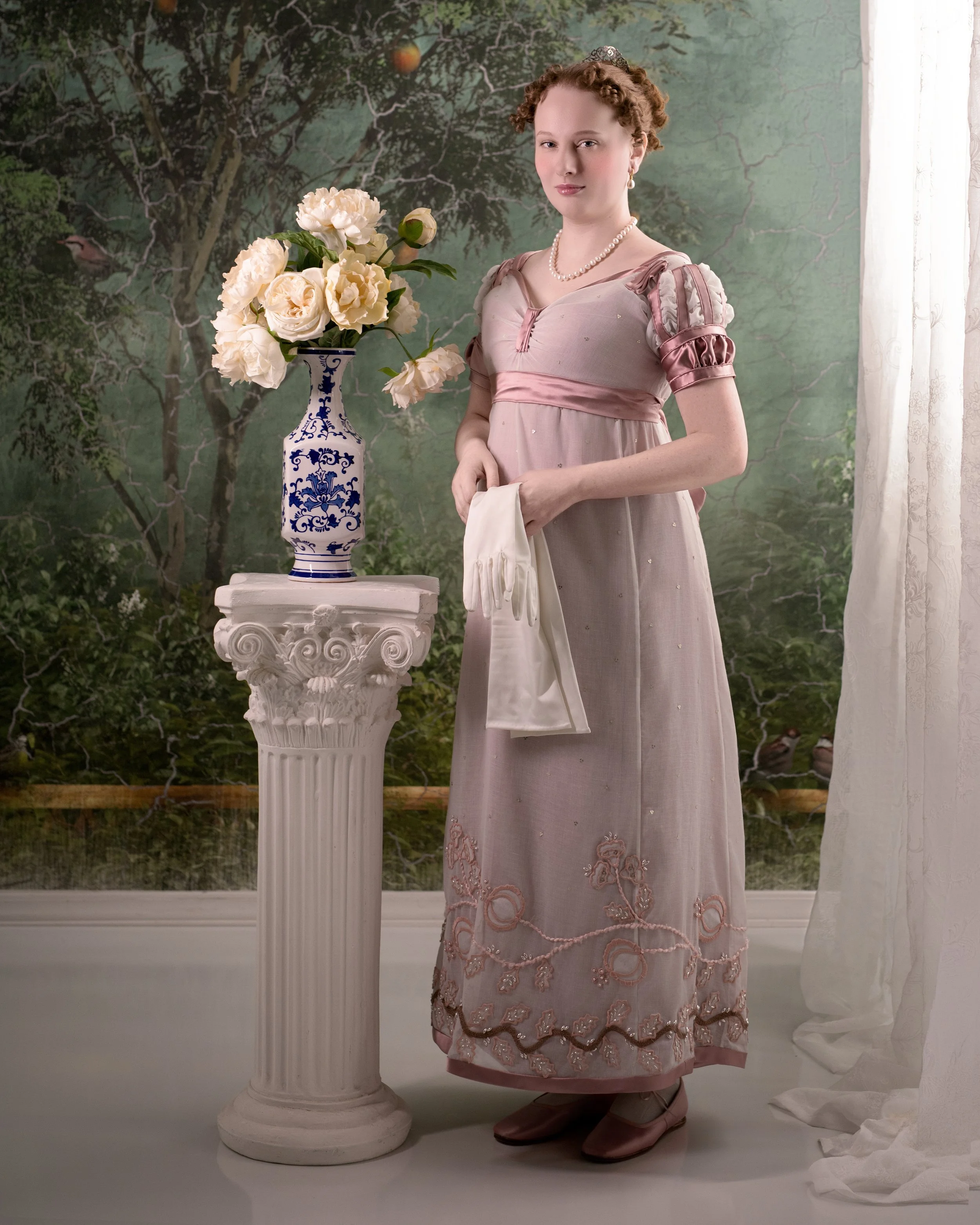 c. 1818 Spangled Dress Photo: Michele Quigley
