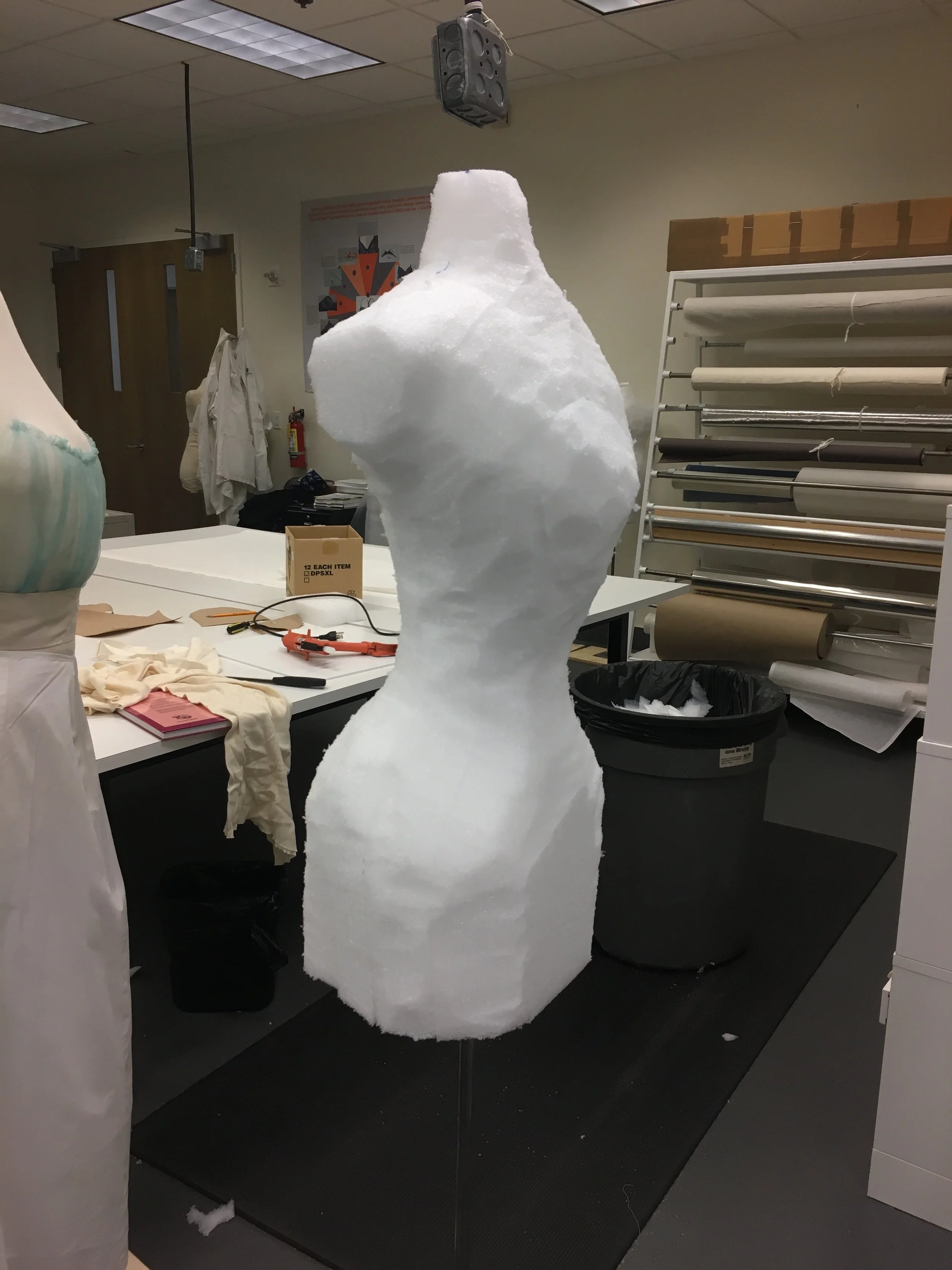 First carving pass complete!