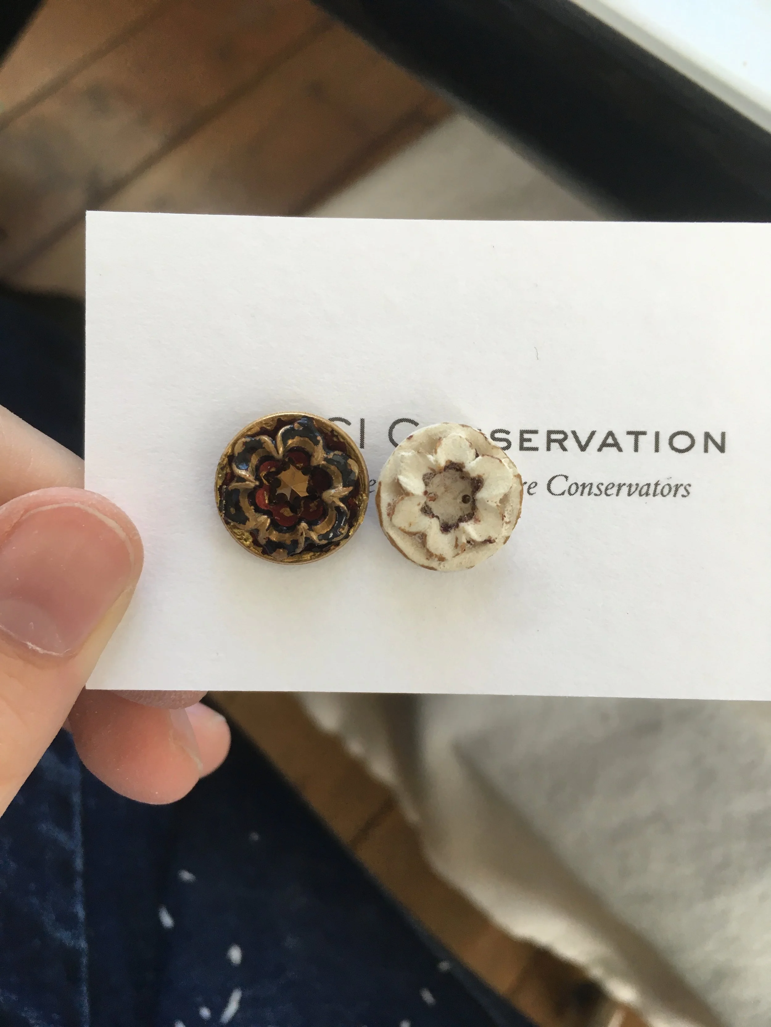 The final carving was achieved with various tools. The wood epoxy was soft and very easy to carve.