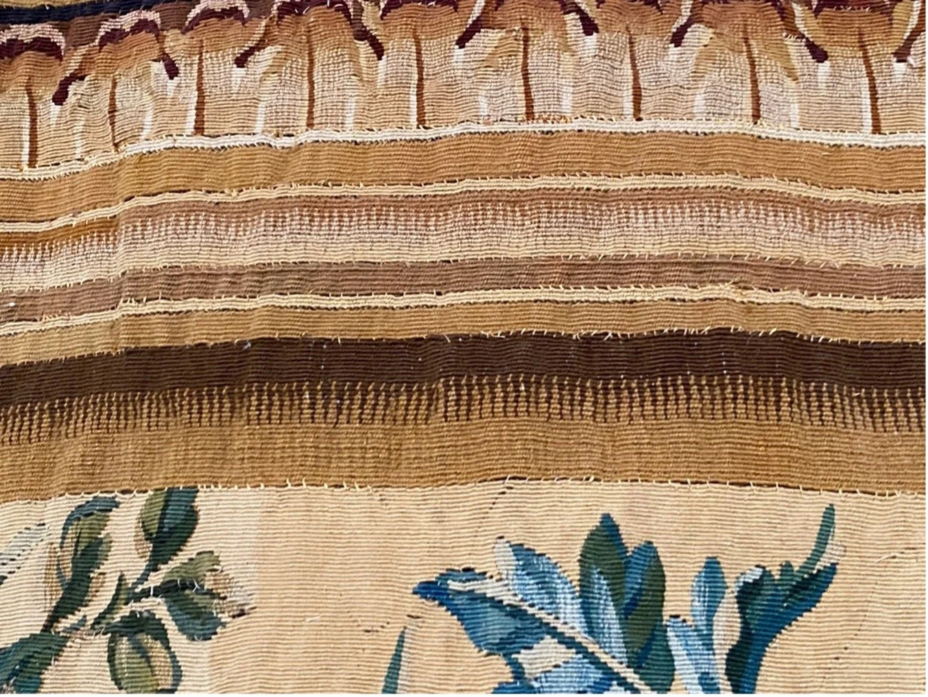 Before Treatment, Long horizontal slit in the PR frame. Photo Credit: Valerie Soll.