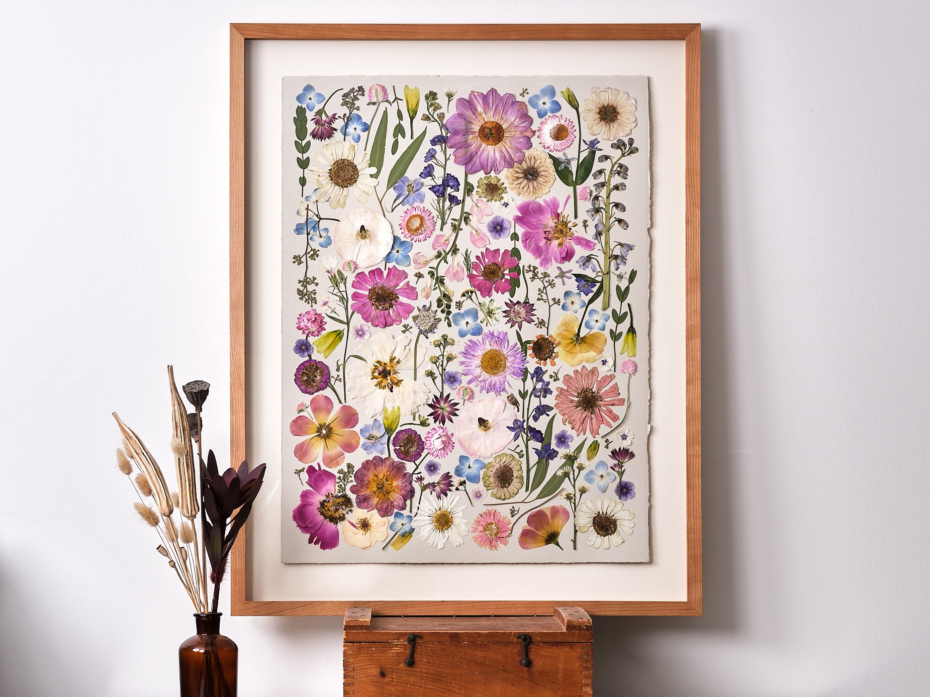 Pressed Flower Botanical Art - Roseala — Domain of The Flowerings
