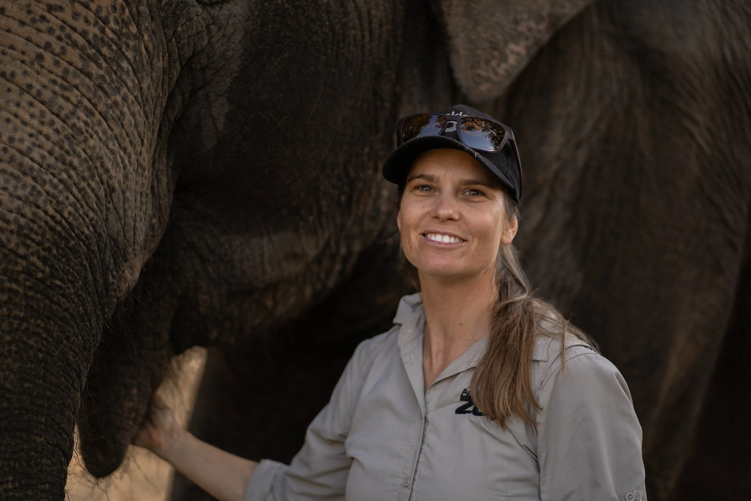 Corryn Coers, Elephant Keeper