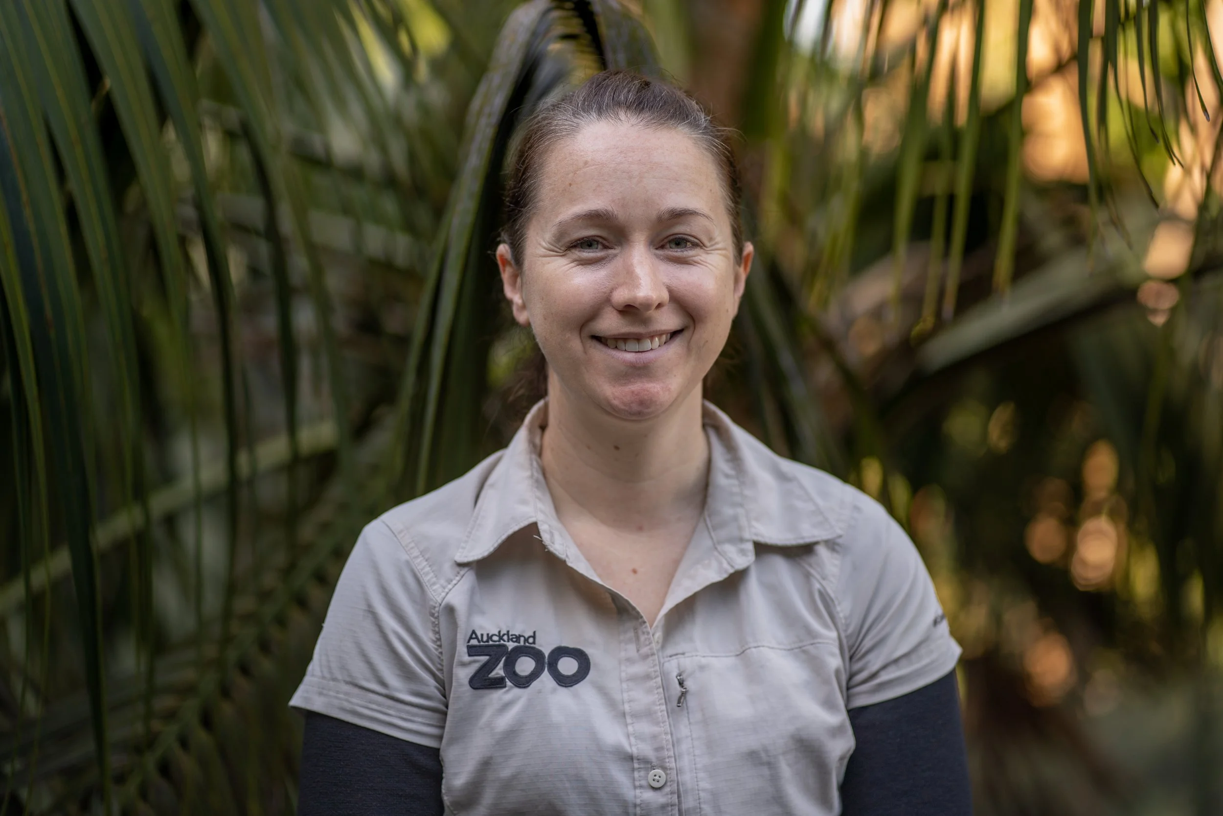 Samantha Robertson, Primate Keeper