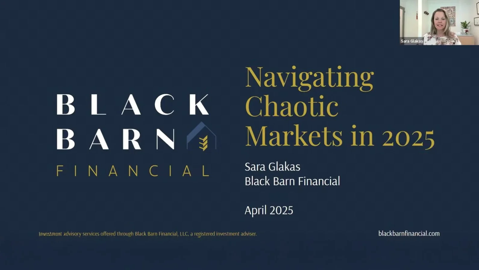 Navigating Chaotic Markets in 2025