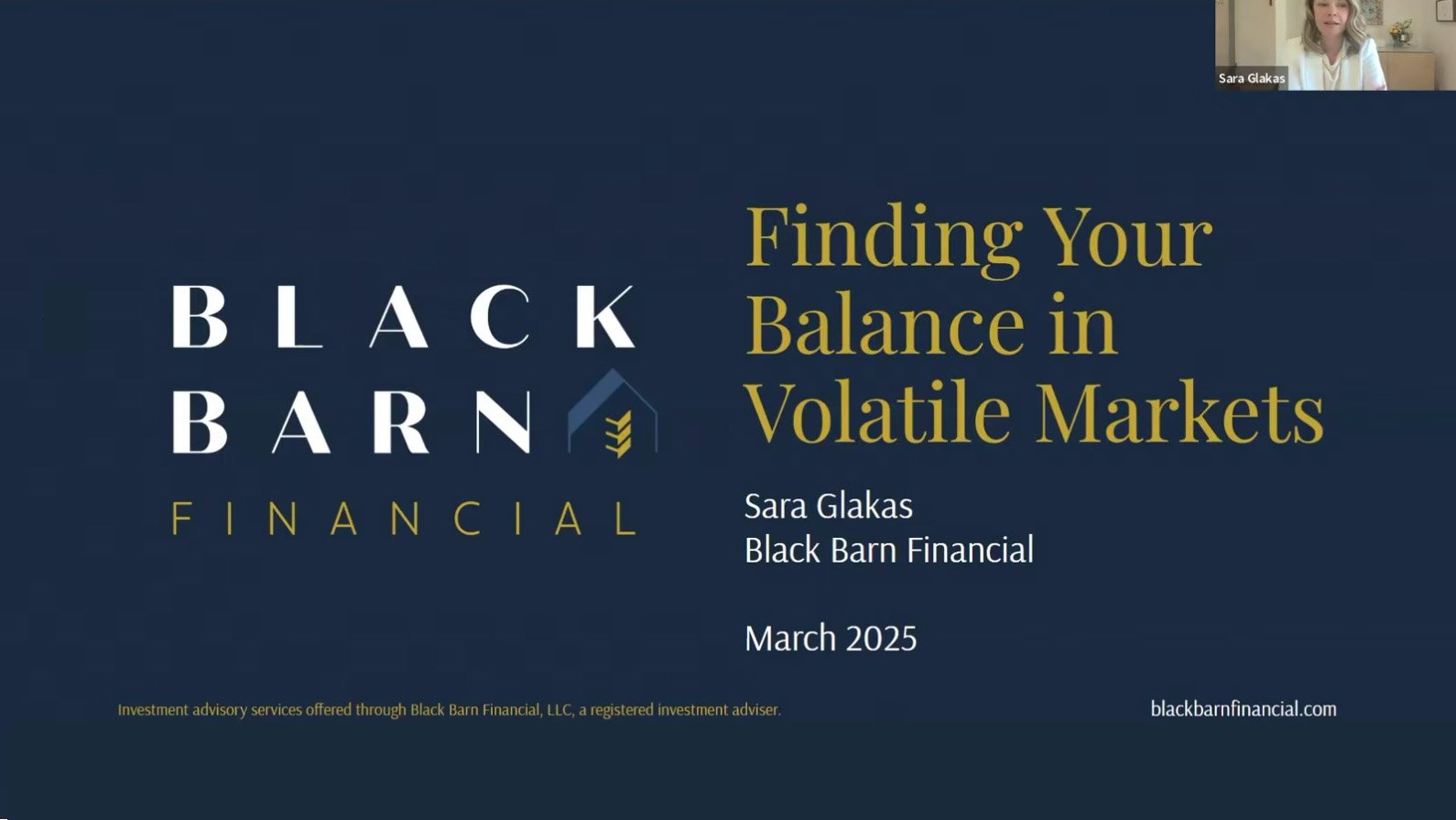 Finding Your Balance in Volatile Markets