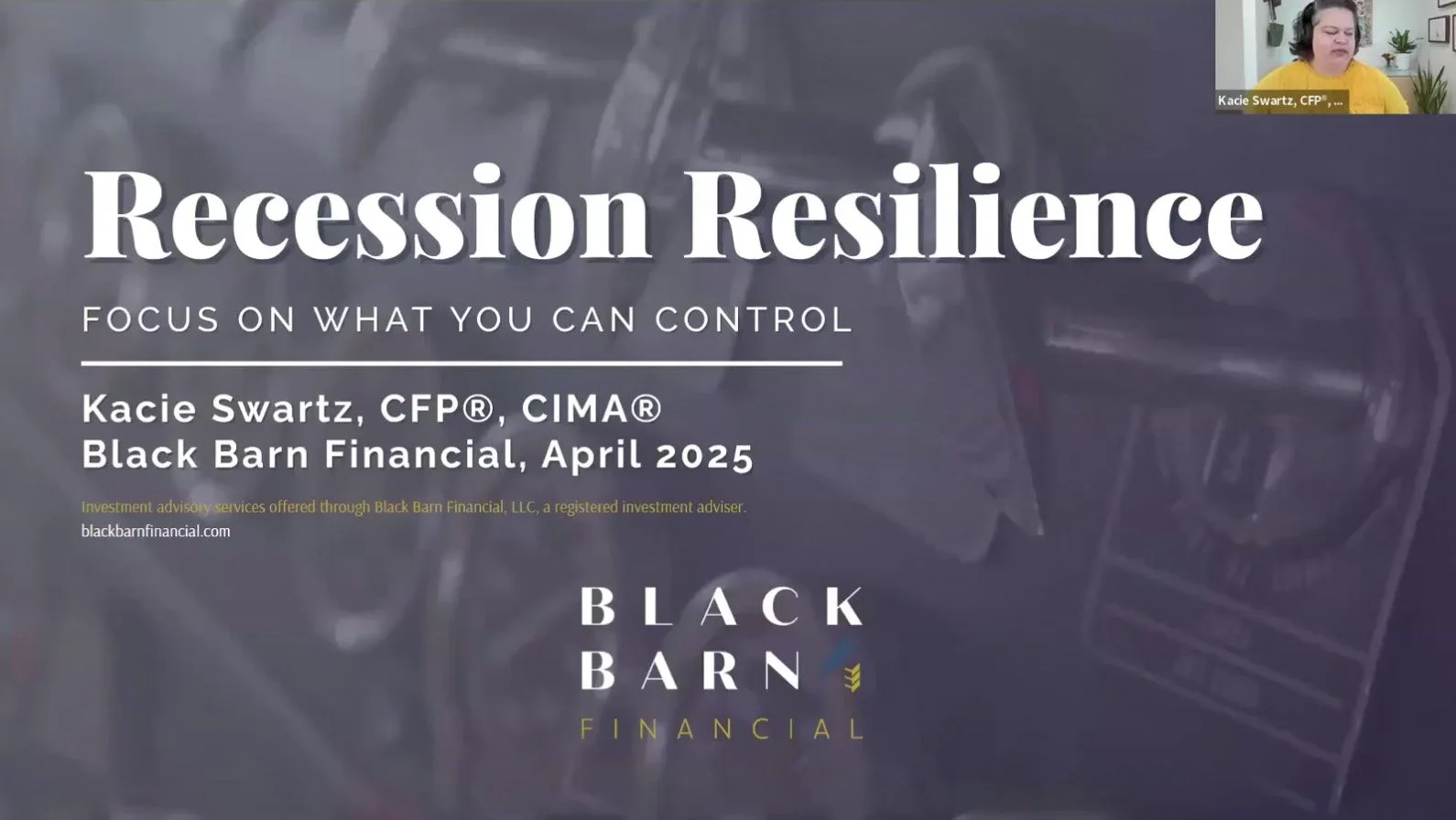 Recession Resilience: Focus on What You Can Control