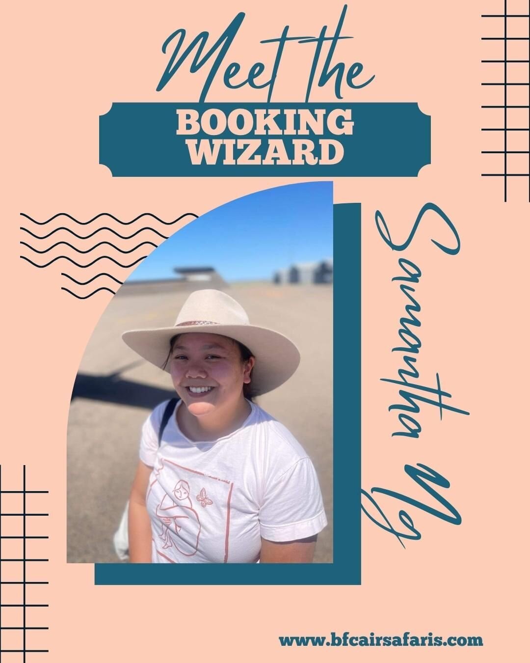 Our team is growing! Let me introduce our latest recruit, Samantha (Sammi), our incredible booking wizard. She will help you with all your booking needs, send out our welcome packs and answer any questions about the tours. Staying in the family, Jame