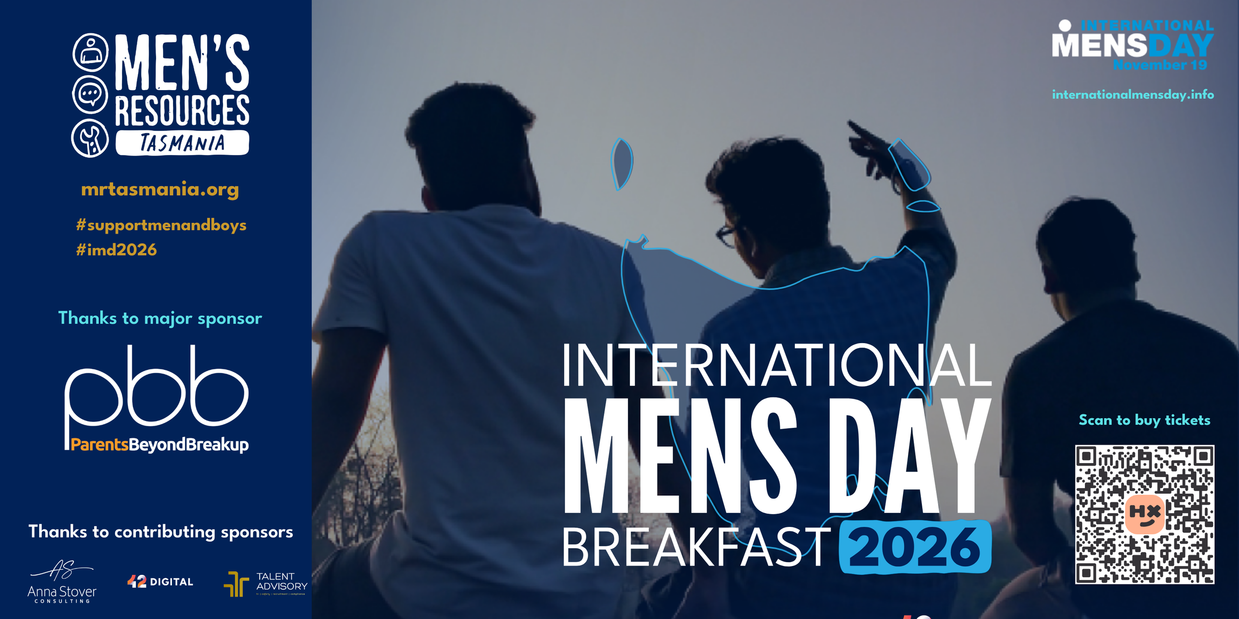 A banner promoting our annual IMD breakfast. Book tickets by clicking the banner