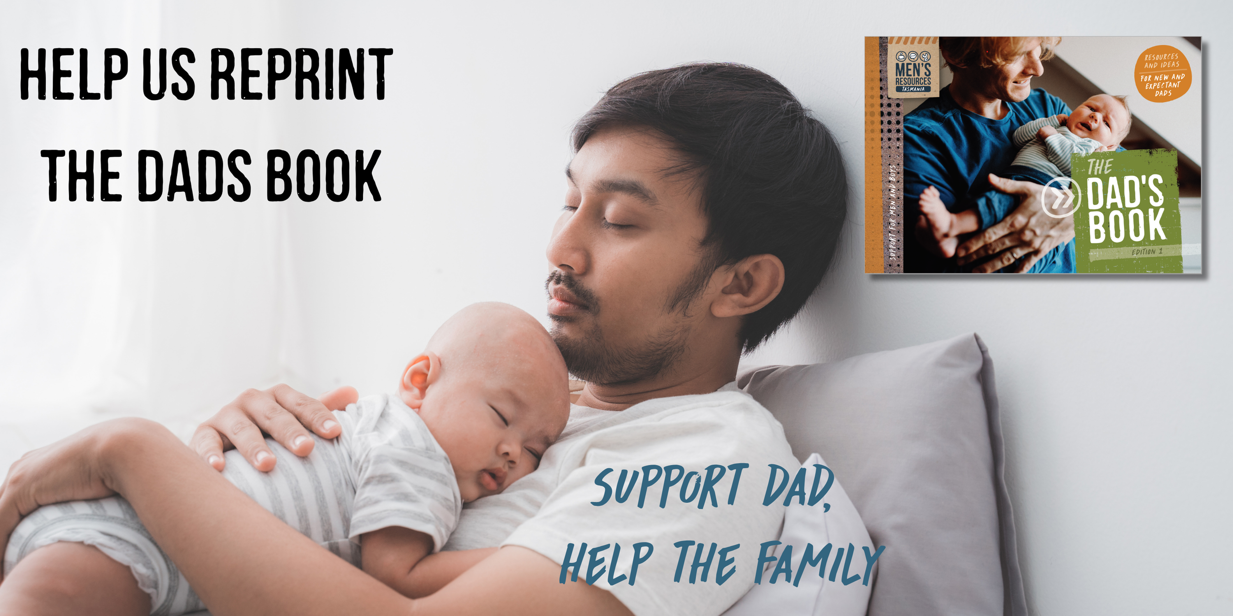 Find our Dads Book and other resources.