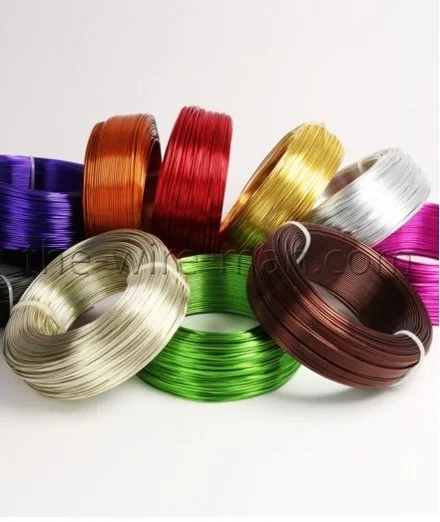 Roll of Coloured Aluminum Wire (2mm)