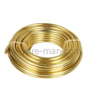 Roll of Coloured Aluminum Wire (5mm)