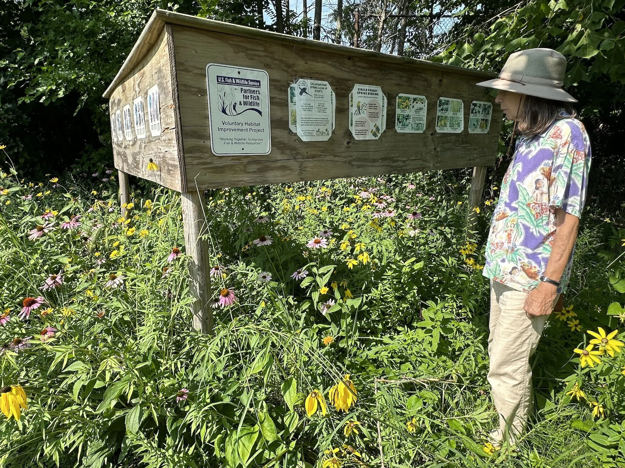 Greenspace projects in Detroit, MI